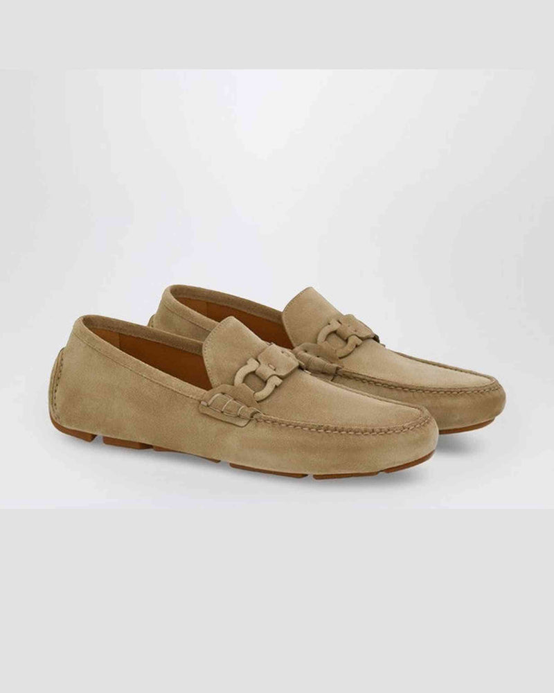 Ferragamo Safari Colored Gancini Driver Loafer Glam Steals