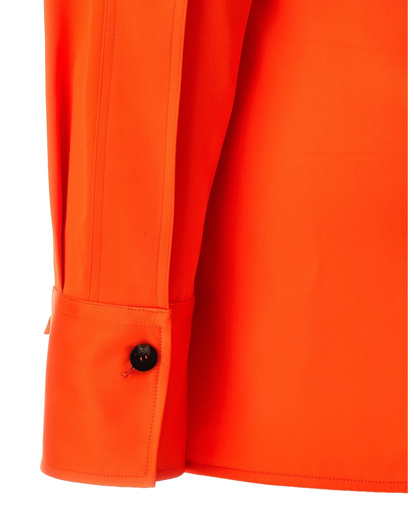 Ferragamo Satin Asymmetric Shirt Glam Steals