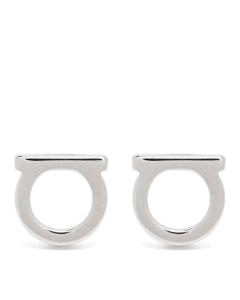 Ferragamo Silver Bijoux Earrings Glam Steals