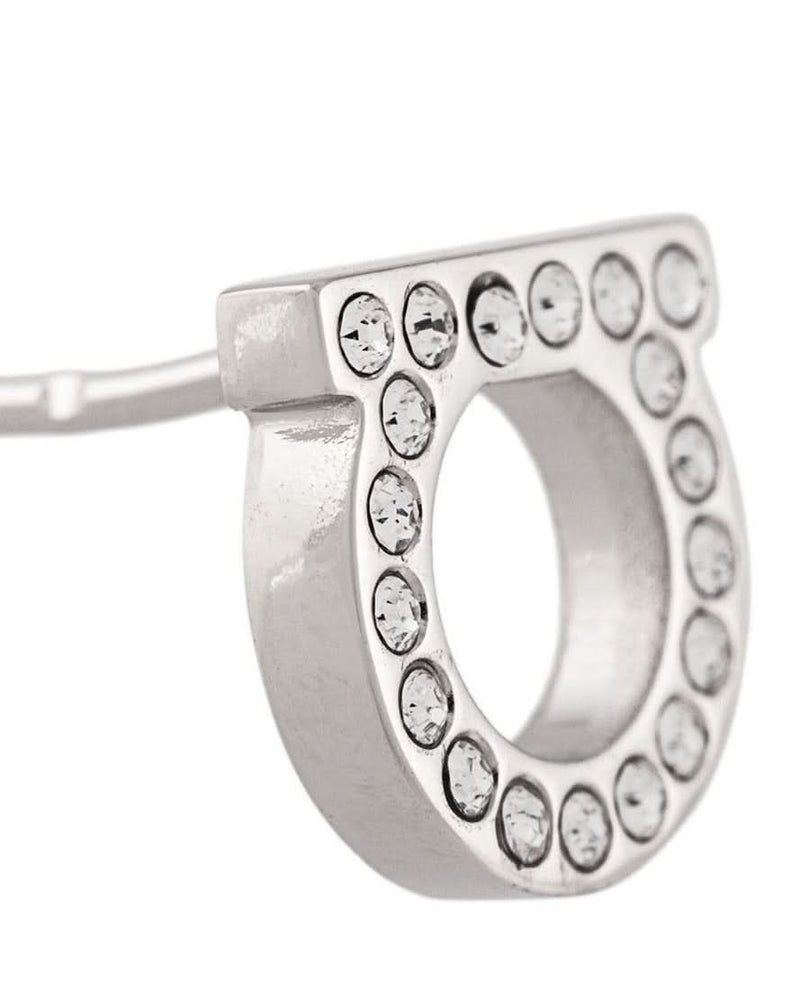 Ferragamo Silver Bijoux Earrings Glam Steals