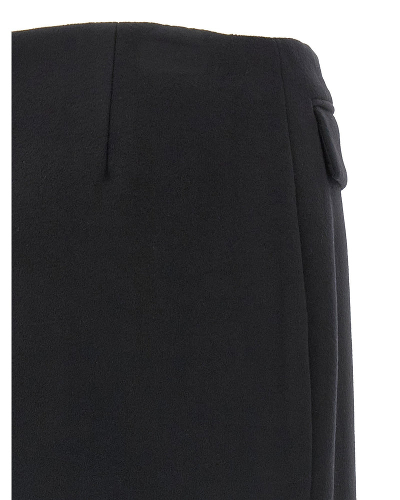 Ferragamo Wool Cashmere Skirt Glam Steals