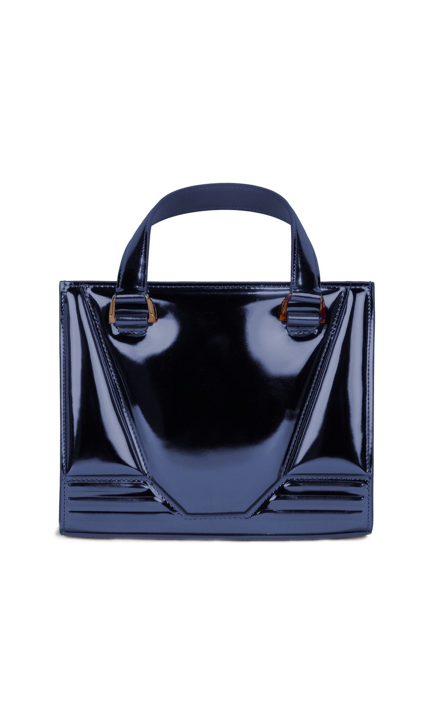 Ferrari Blue Leather Handbag Glam Steals