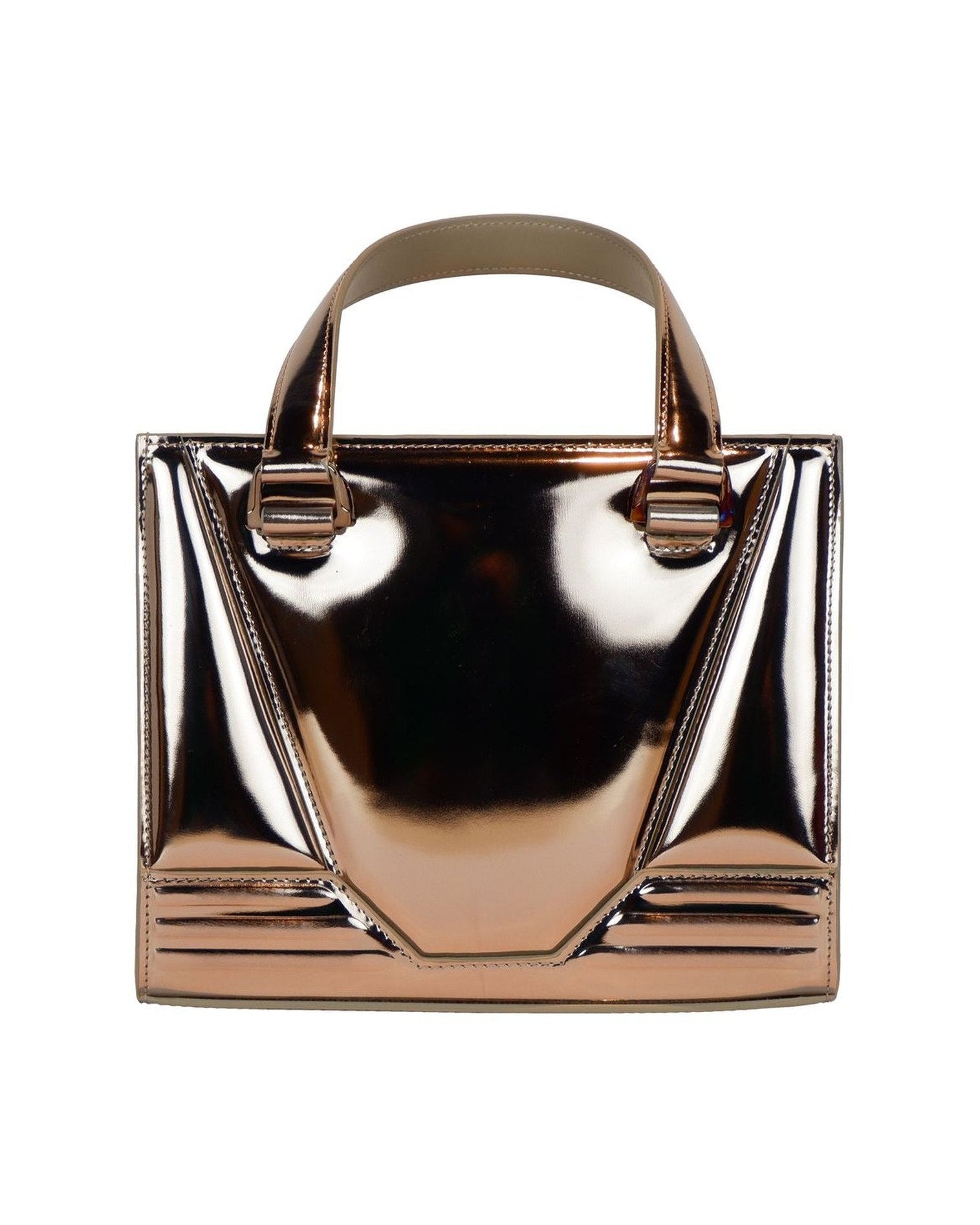 Ferrari Gray Leather Handbag Glam Steals