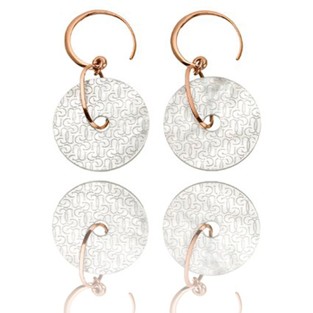 GC Silver Earrings Glam Steals