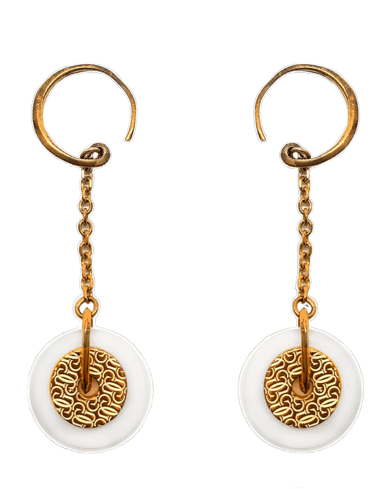Gc Rose Gold Stainless Steel Earrings Glam Steals