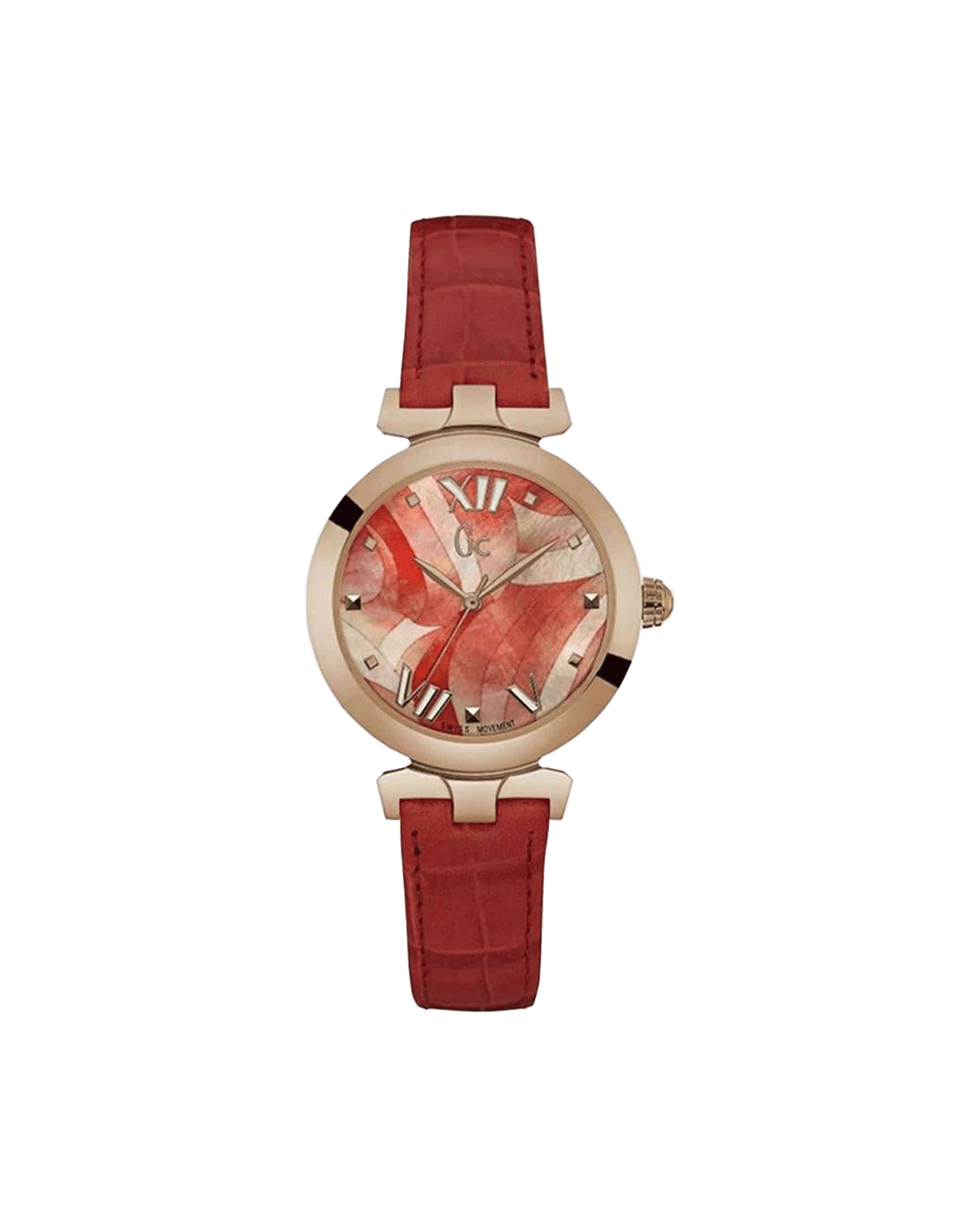Gcds Orange Leather Gc Watch Glam Steals