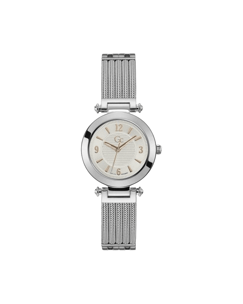 GCDS Silver Gc Stainless Steel Watch Glam Steals