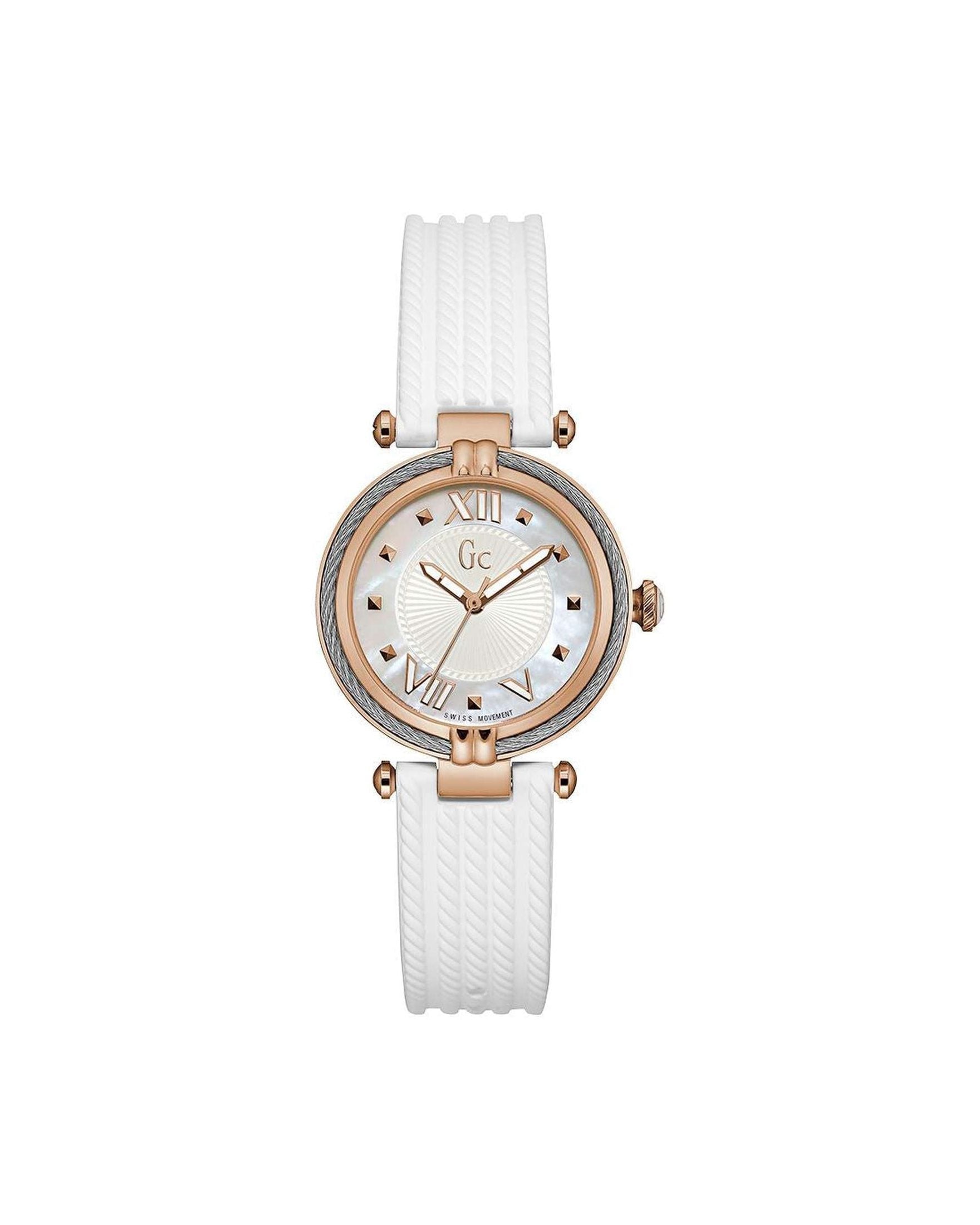 Gcds White Gc Synthetic Watch Glam Steals