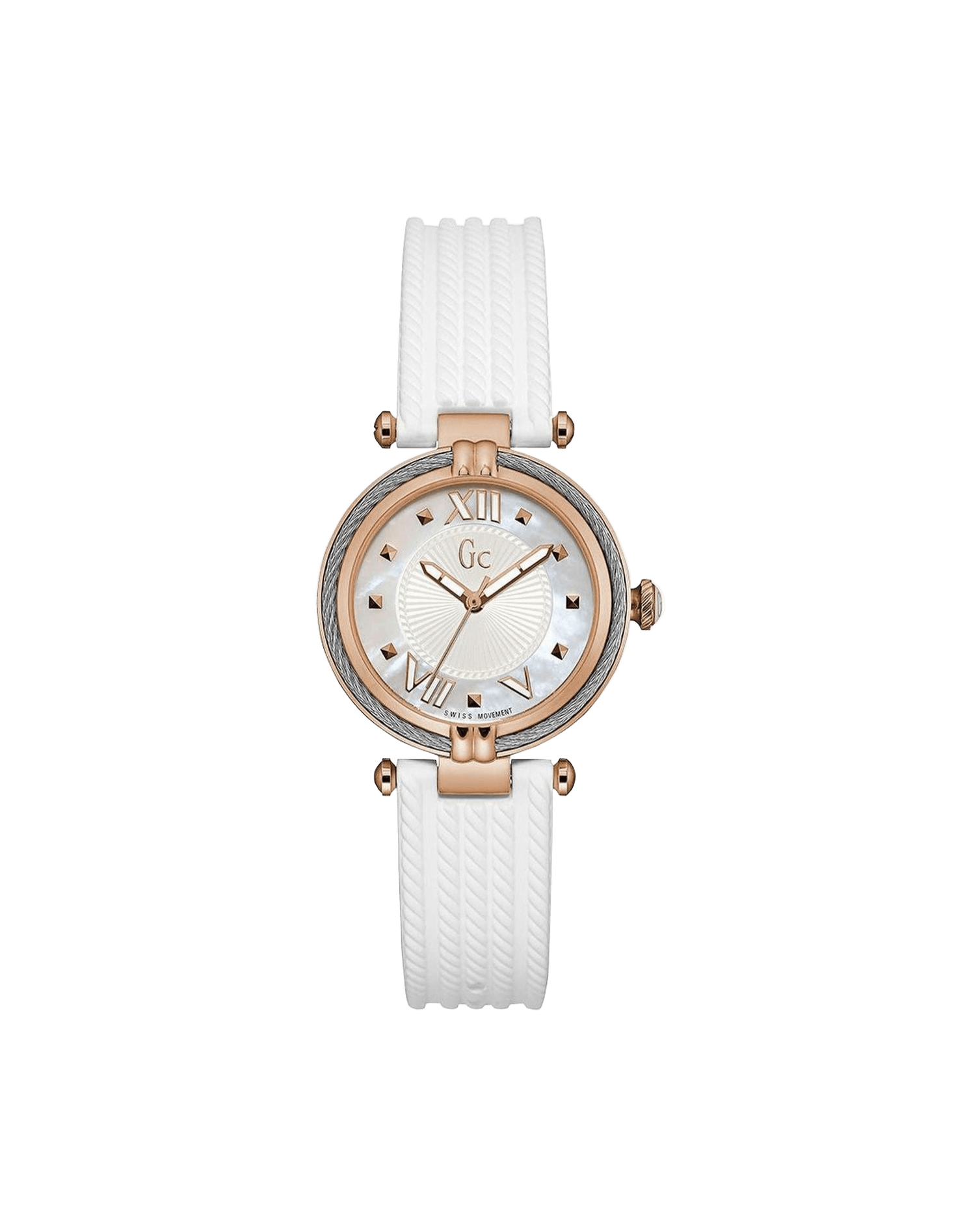 Gcds White Gc Synthetic Watch Glam Steals