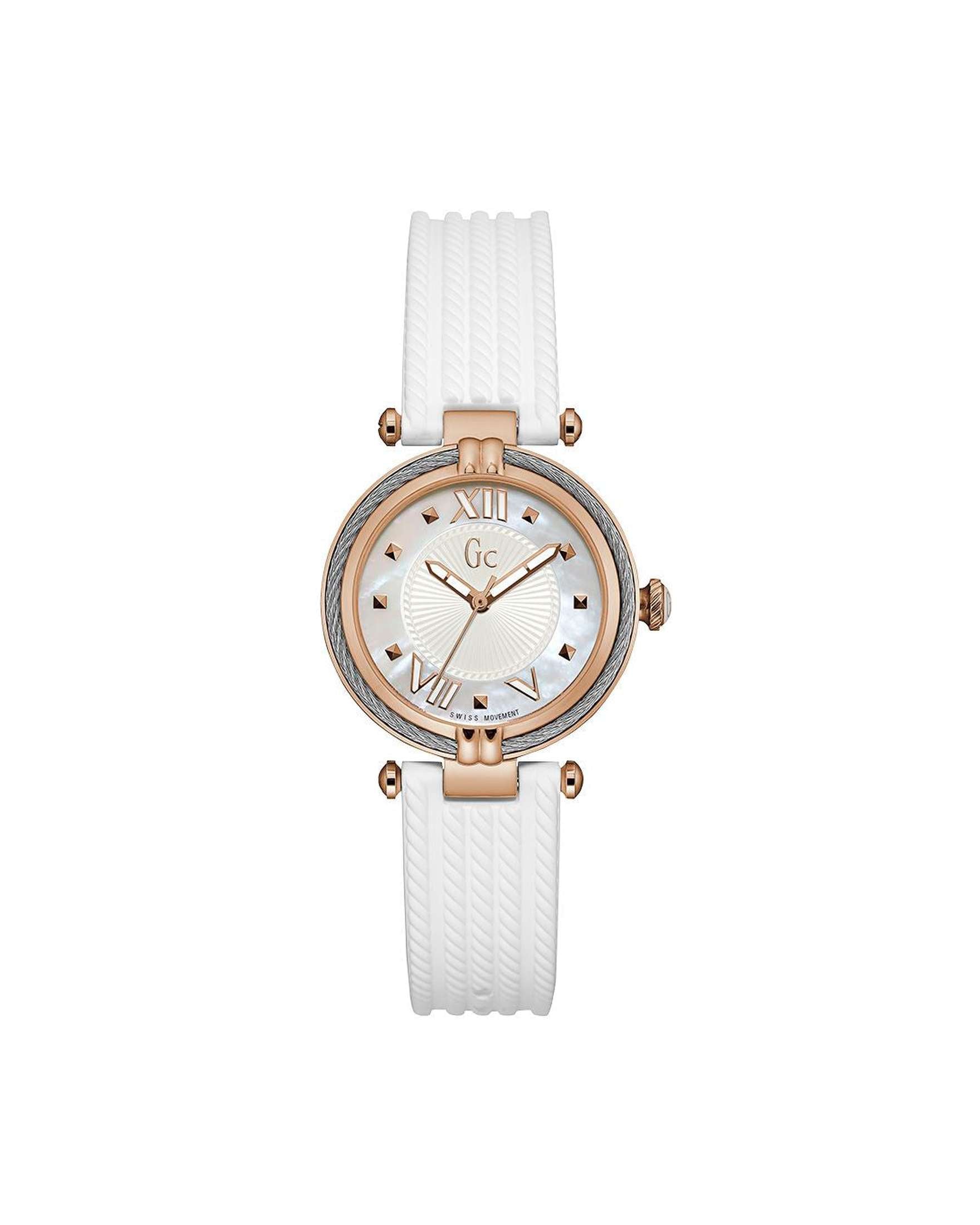 Gcds White Gc Synthetic Watch Glam Steals