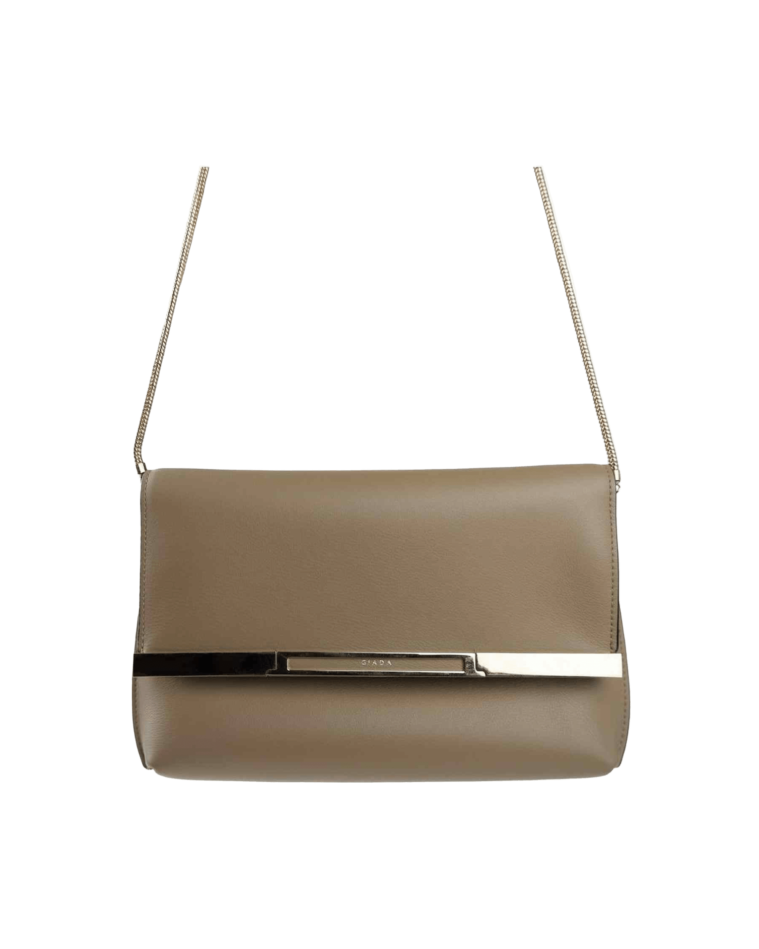 Giada Beige Leather Crossbody Bag Glam Steals