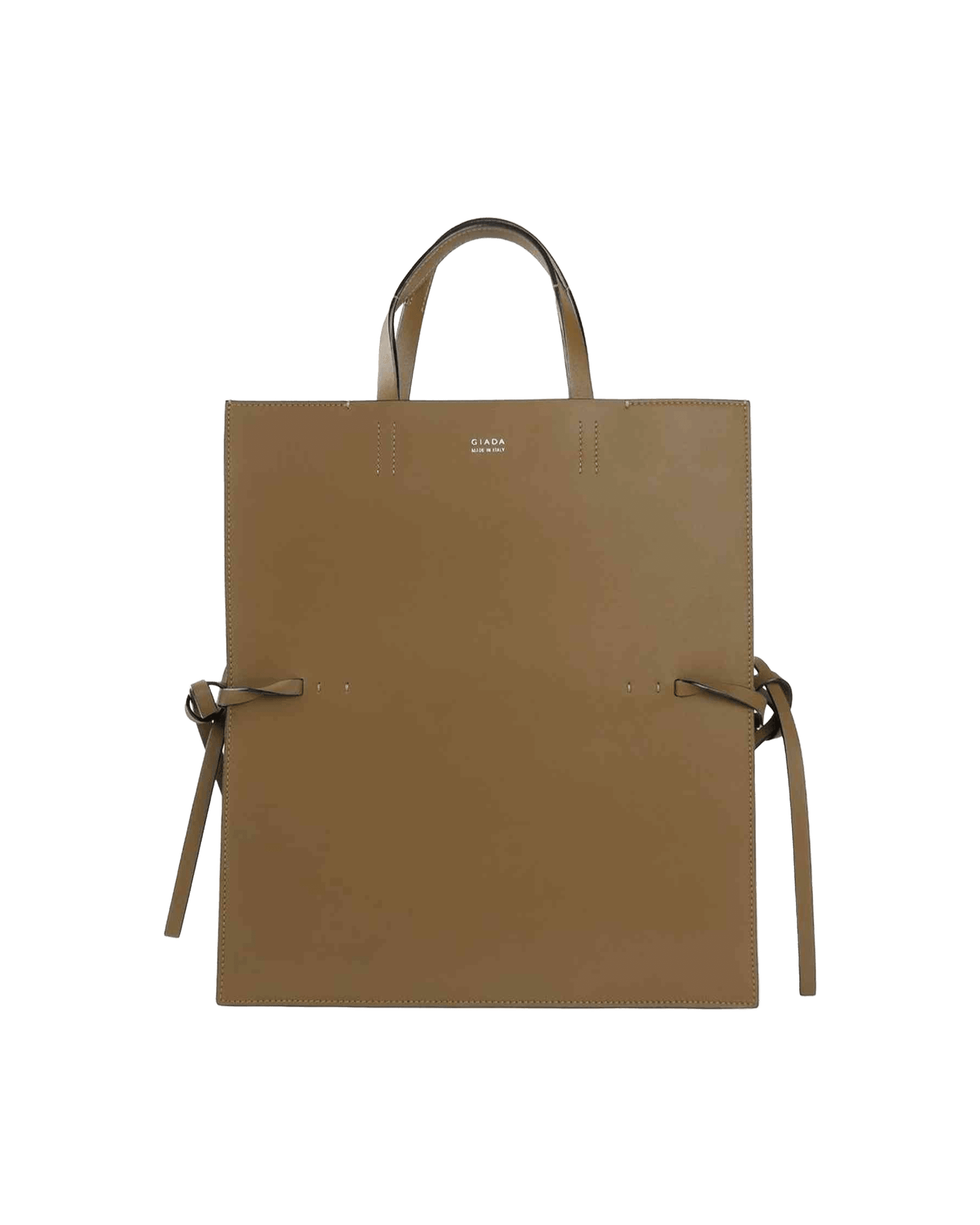 Giada Brown Leather Handbag Glam Steals