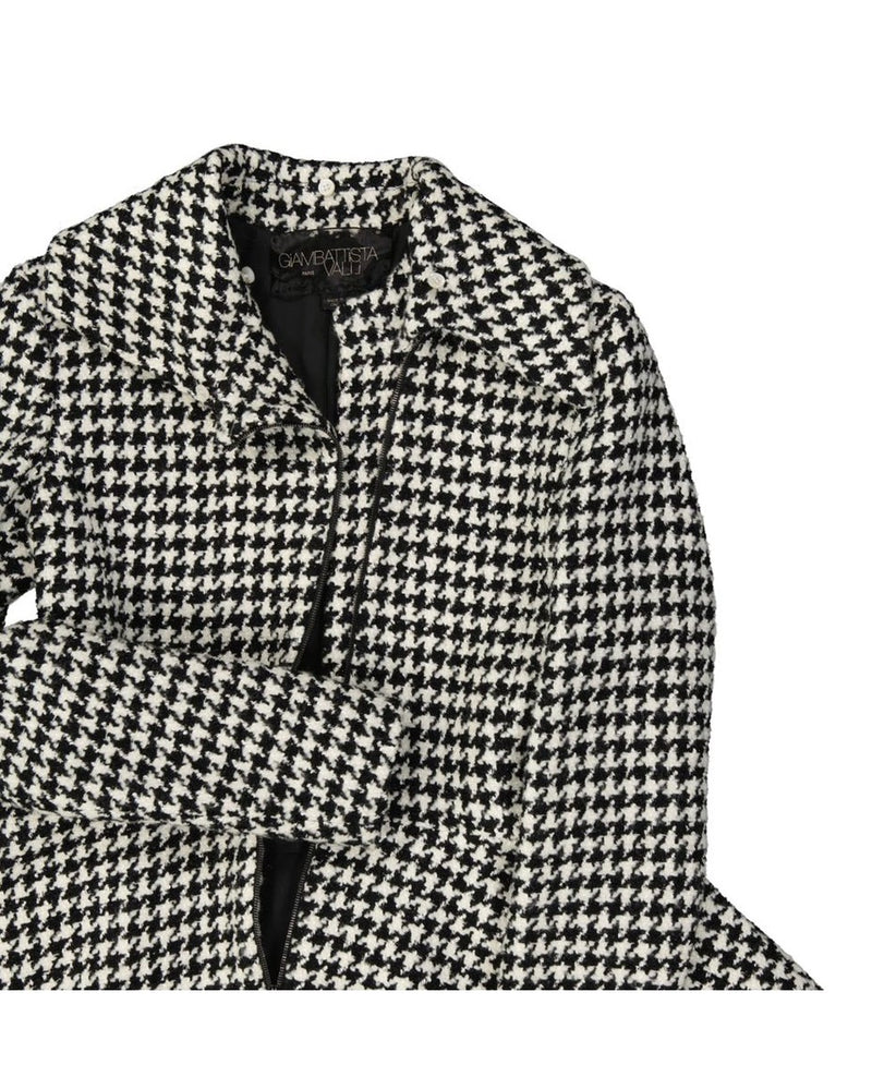 Giambattista Valli Black Virgin Wool Coat Glam Steals