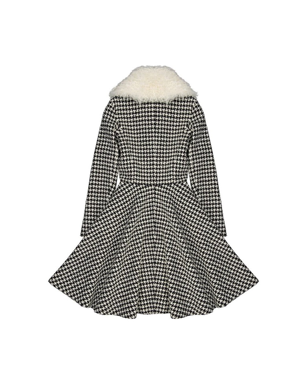 Giambattista Valli Black Virgin Wool Coat Glam Steals