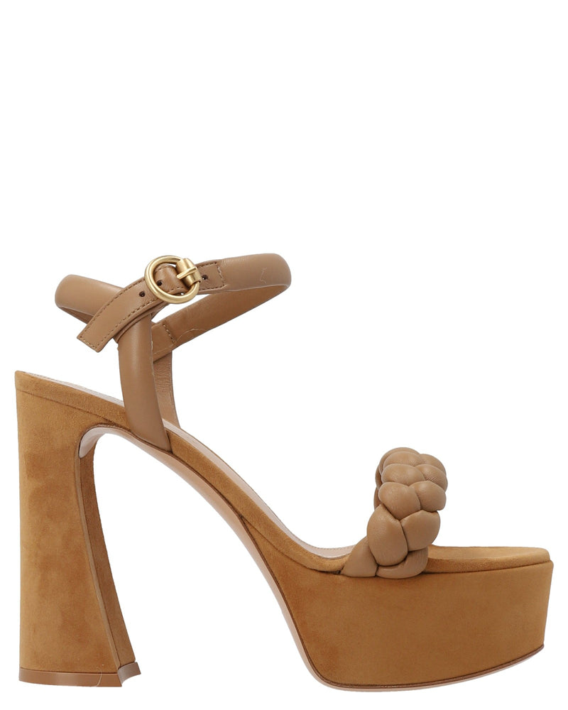 Gianvito Rossi Braided Sandals Glam Steals