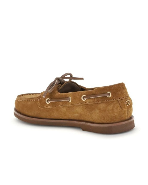 Gianvito Rossi Brown Calf Leather Bos Taurus Slip On Loafers Glam Steals