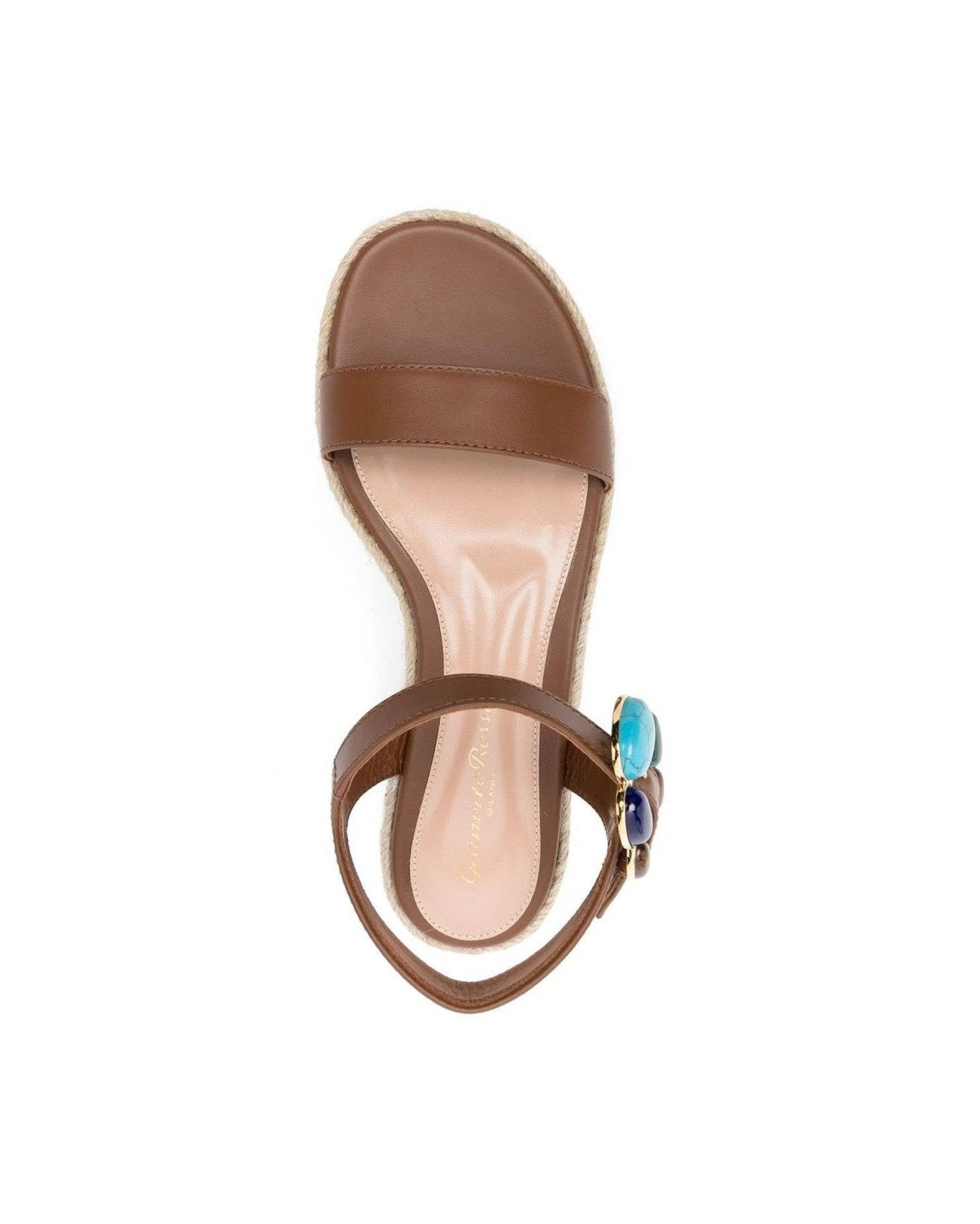 Gianvito Rossi Brown Leather Sandals Glam Steals