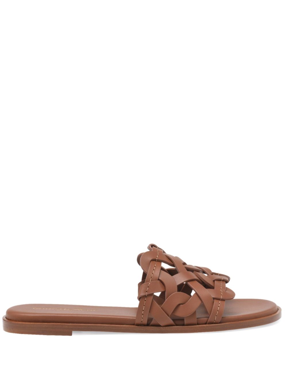 Gianvito Rossi Brown Leather Sandals Glam Steals