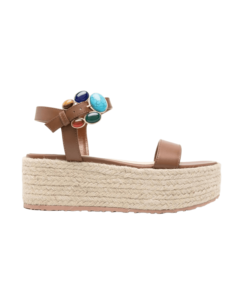 Gianvito Rossi Brown Leather Sandals Glam Steals