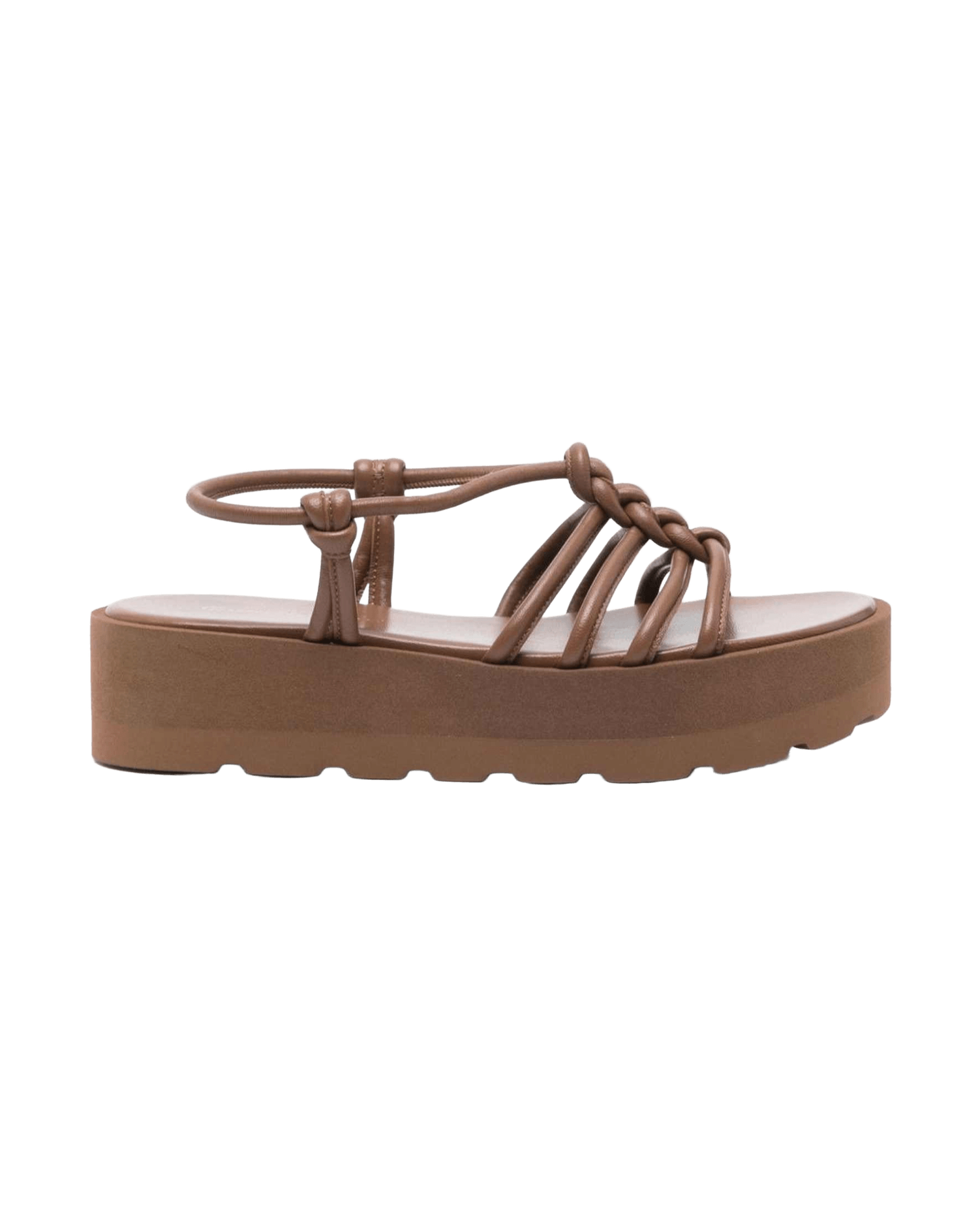 Gianvito Rossi Brown Leather Sandals Glam Steals