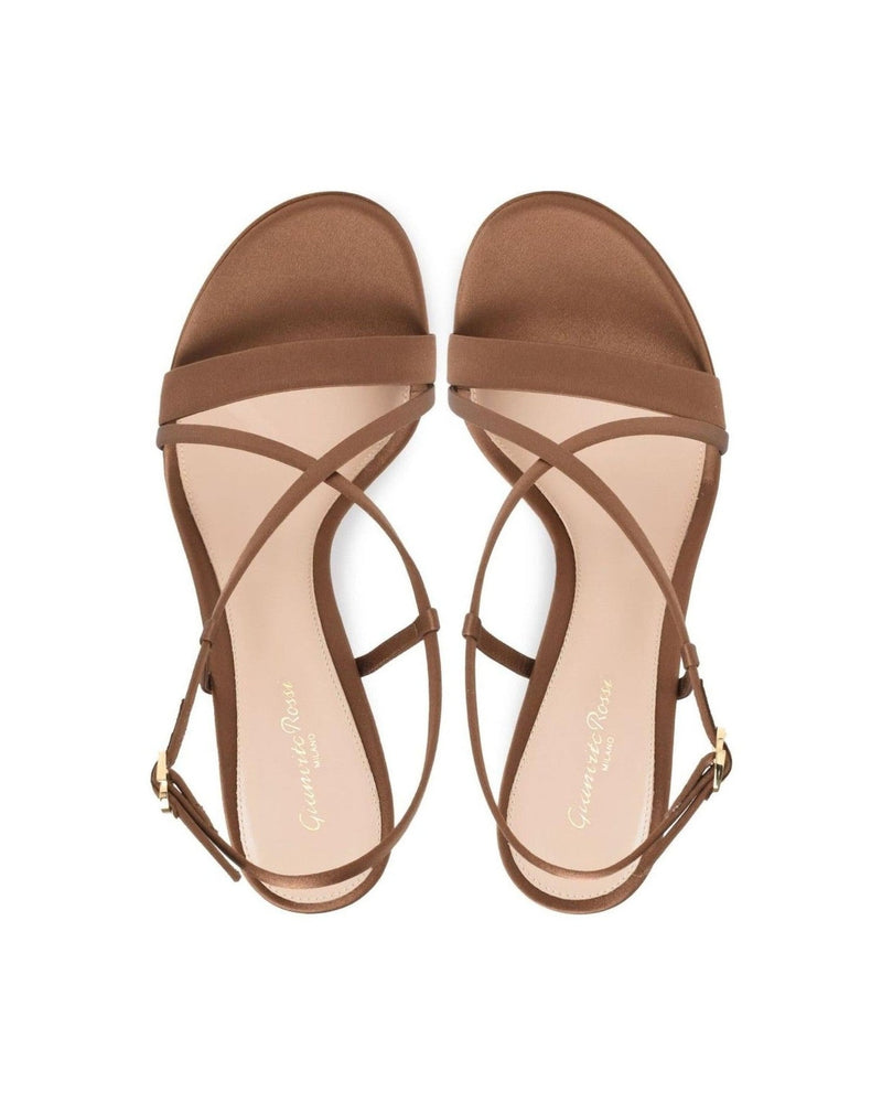 Gianvito Rossi Brown Leather Sandals Glam Steals