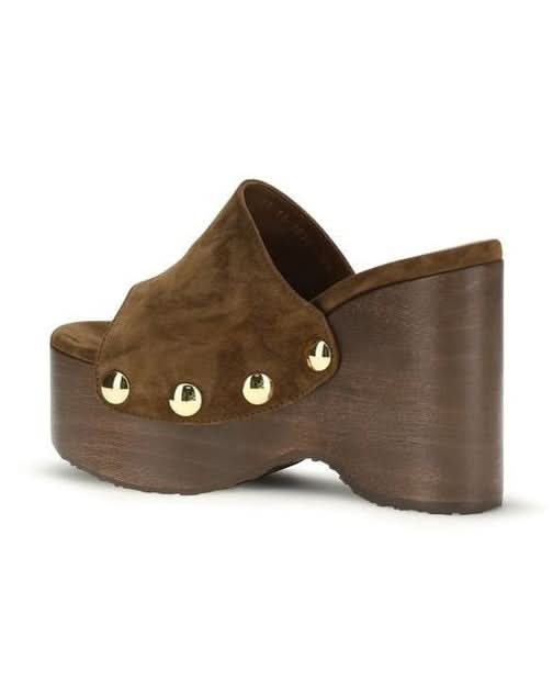 Gianvito Rossi Brown Other Fibres Clogs 