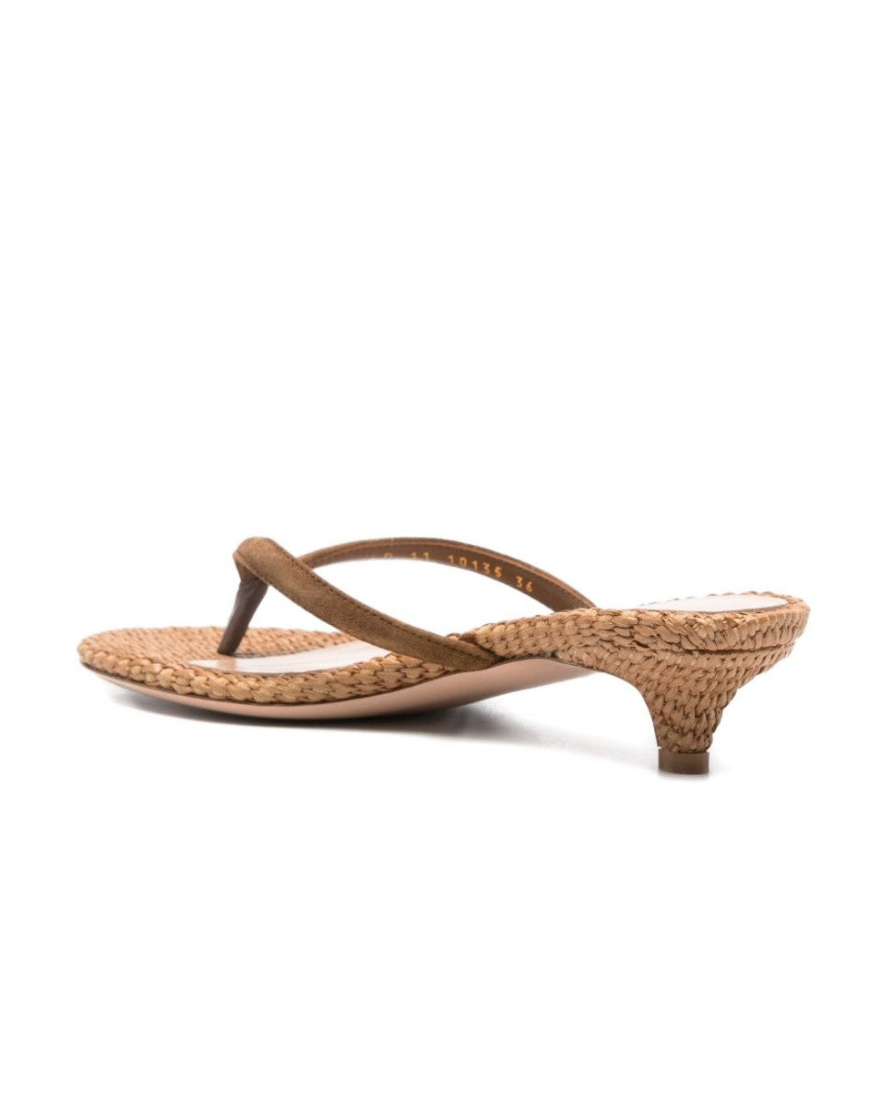 Gianvito Rossi Brown Sandals Glam Steals