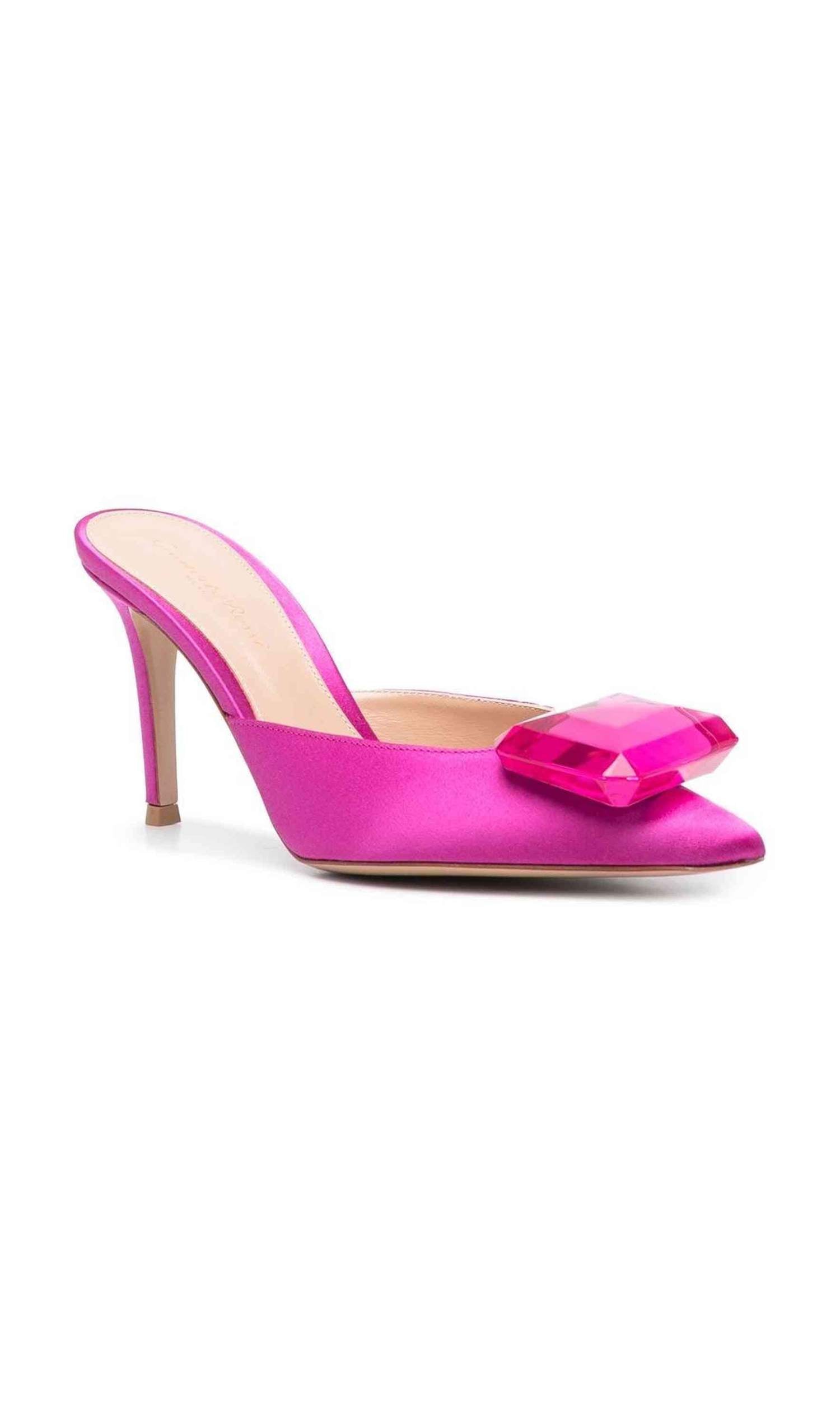 Gianvito Rossi Fuchsia Heel Glam Steals