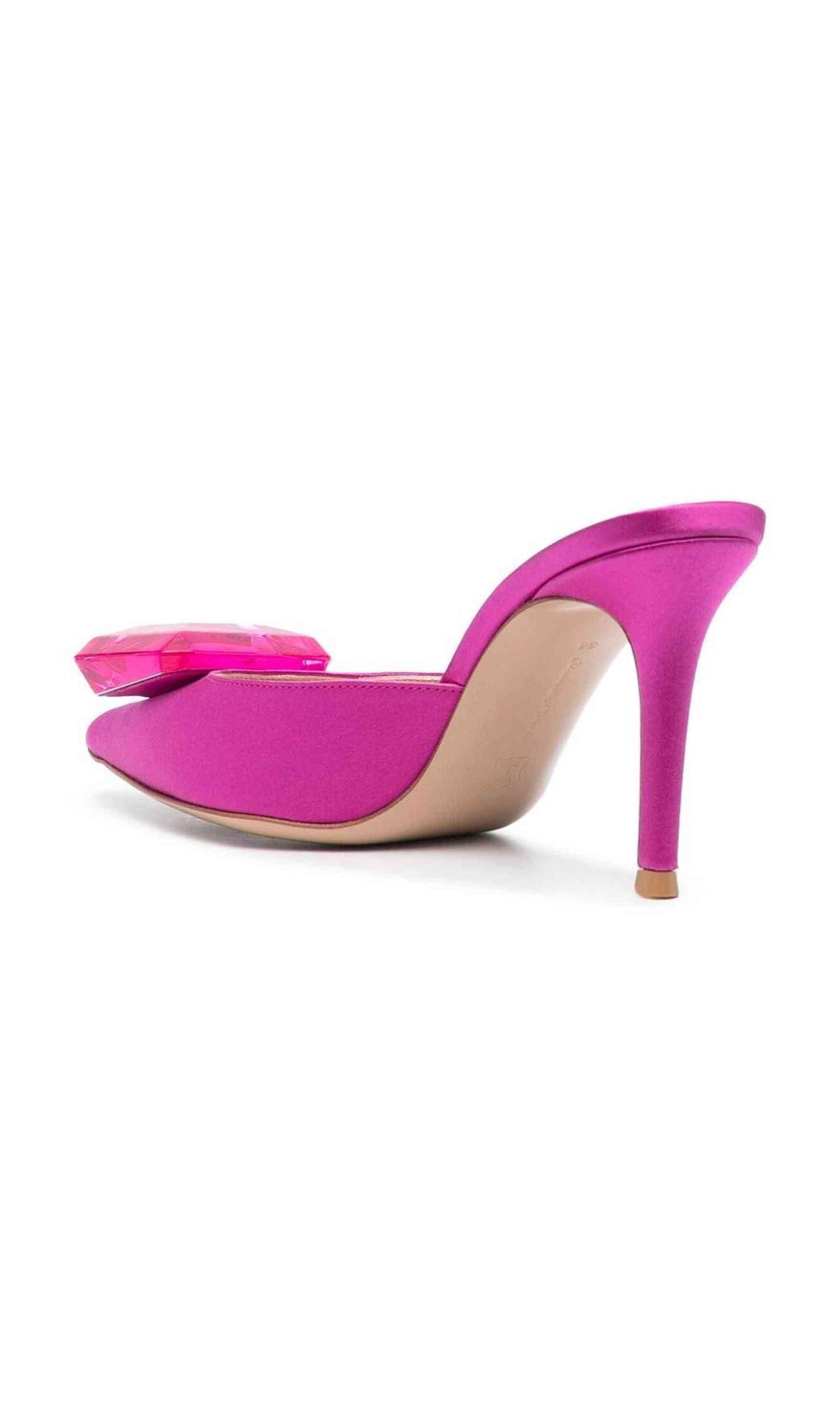 Gianvito Rossi Fuchsia Heel Glam Steals