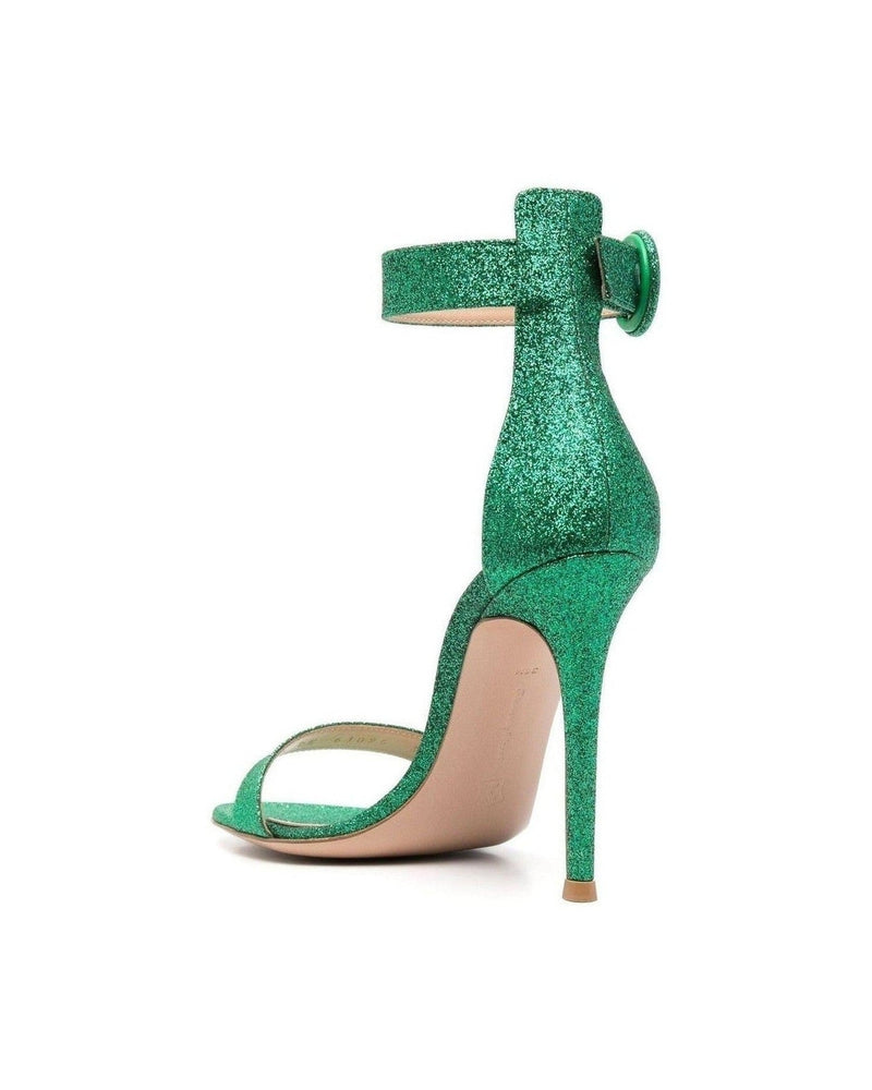 Gianvito Rossi Green Sandals Heels