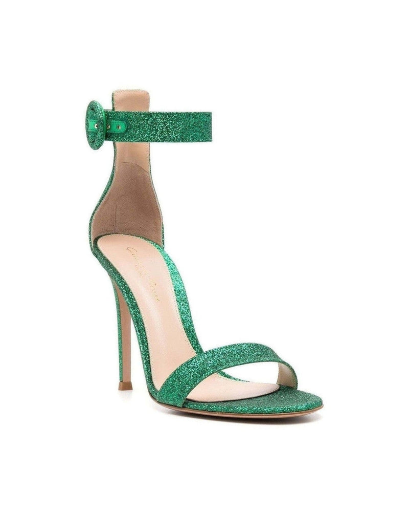 Gianvito Rossi Green Sandals Heels