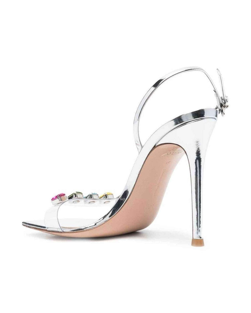 Gianvito Rossi Grey Sandals Heels