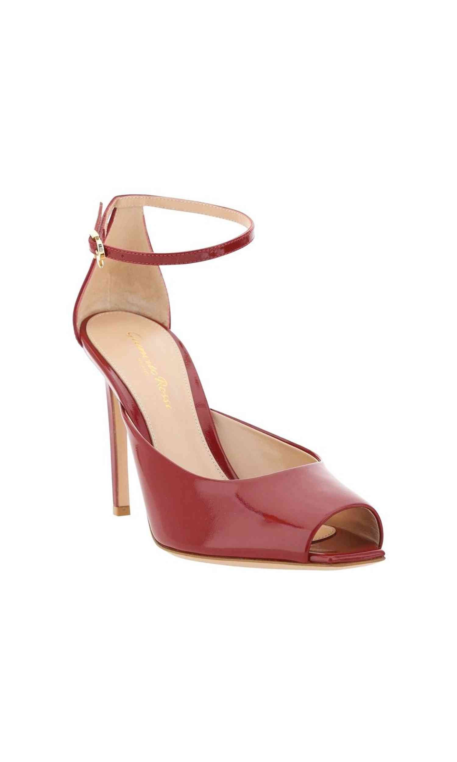 Gianvito Rossi Leather Nuit 95 Glossed Pumps Glam Steals