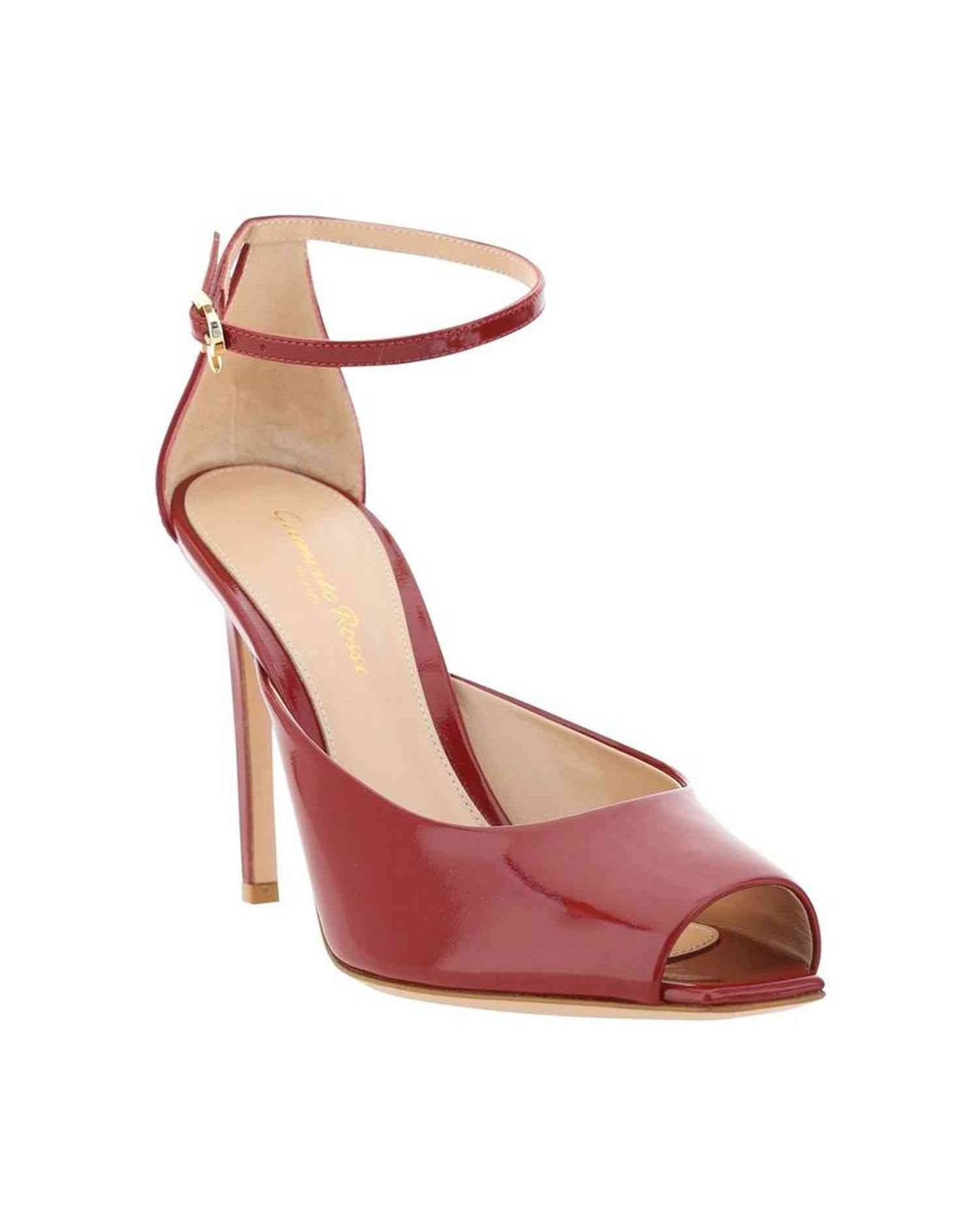 Gianvito Rossi Leather Nuit 95 Glossed Pumps Glam Steals