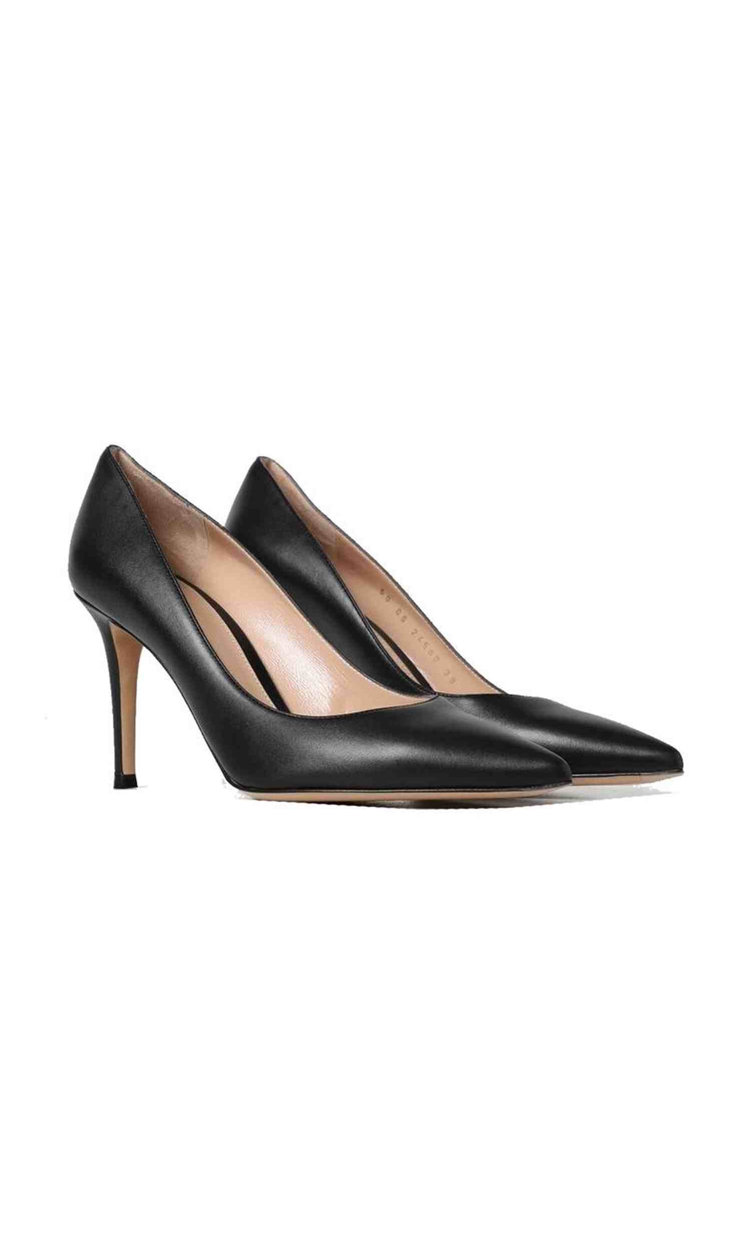 Gianvito Rossi Leather Pumps Glam Steals