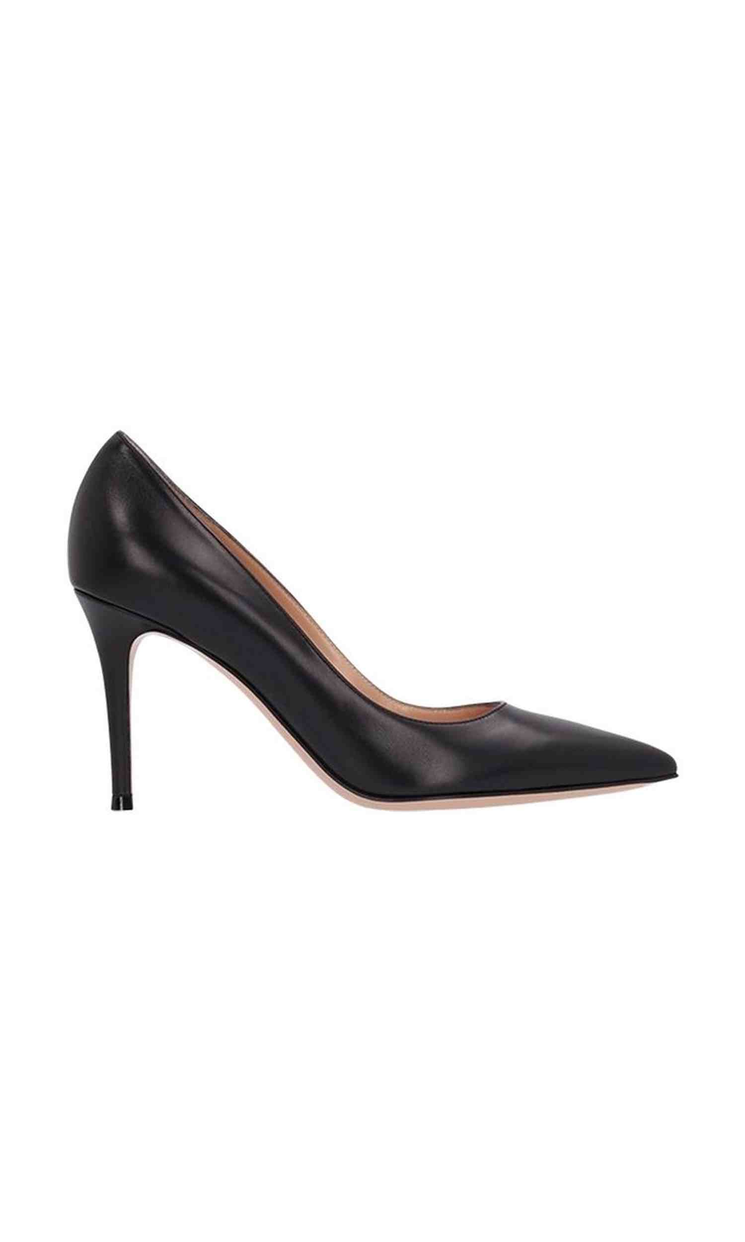 Gianvito Rossi Leather Pumps Glam Steals