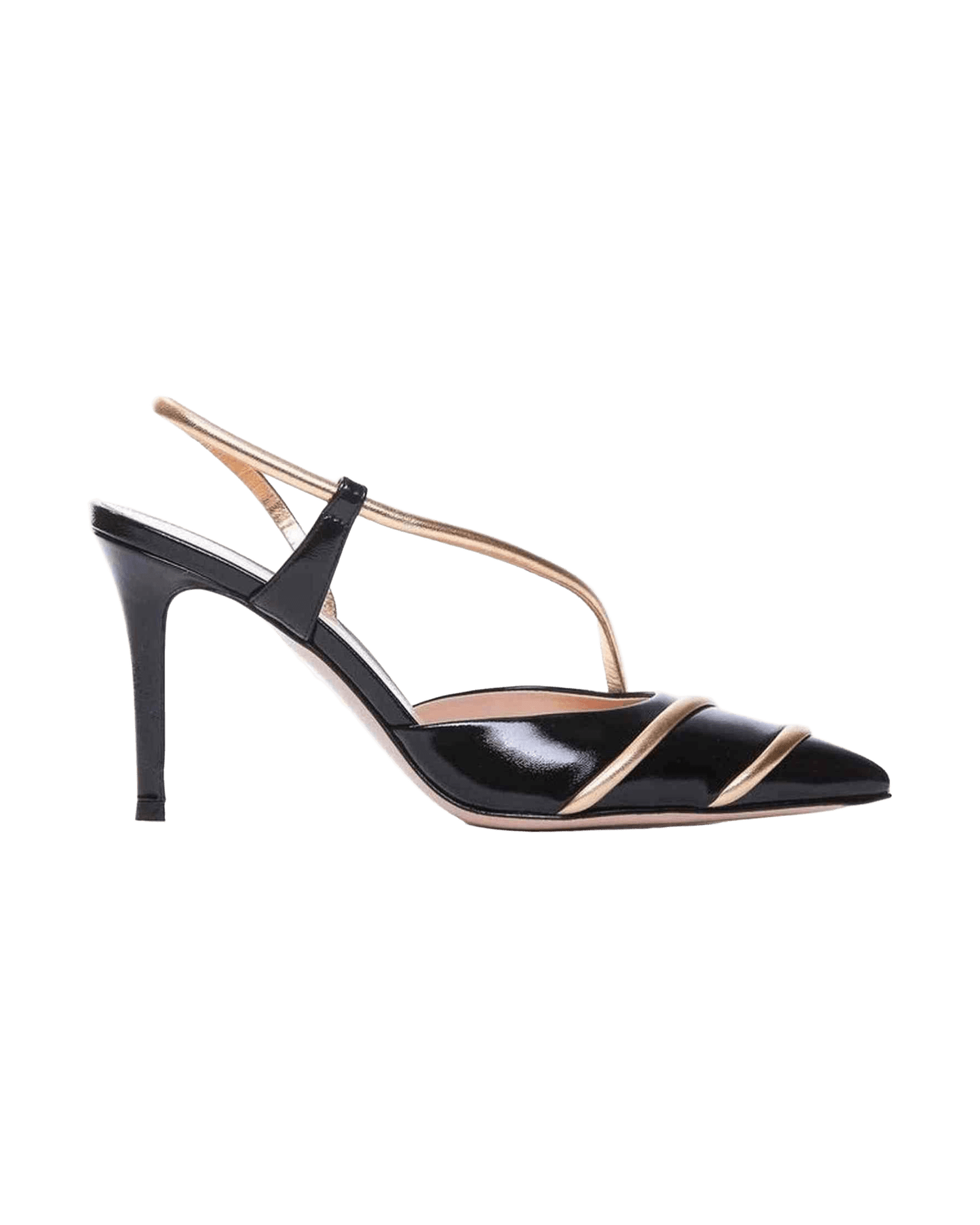 Gianvito Rossi Leather Slingback Pumps Glam Steals