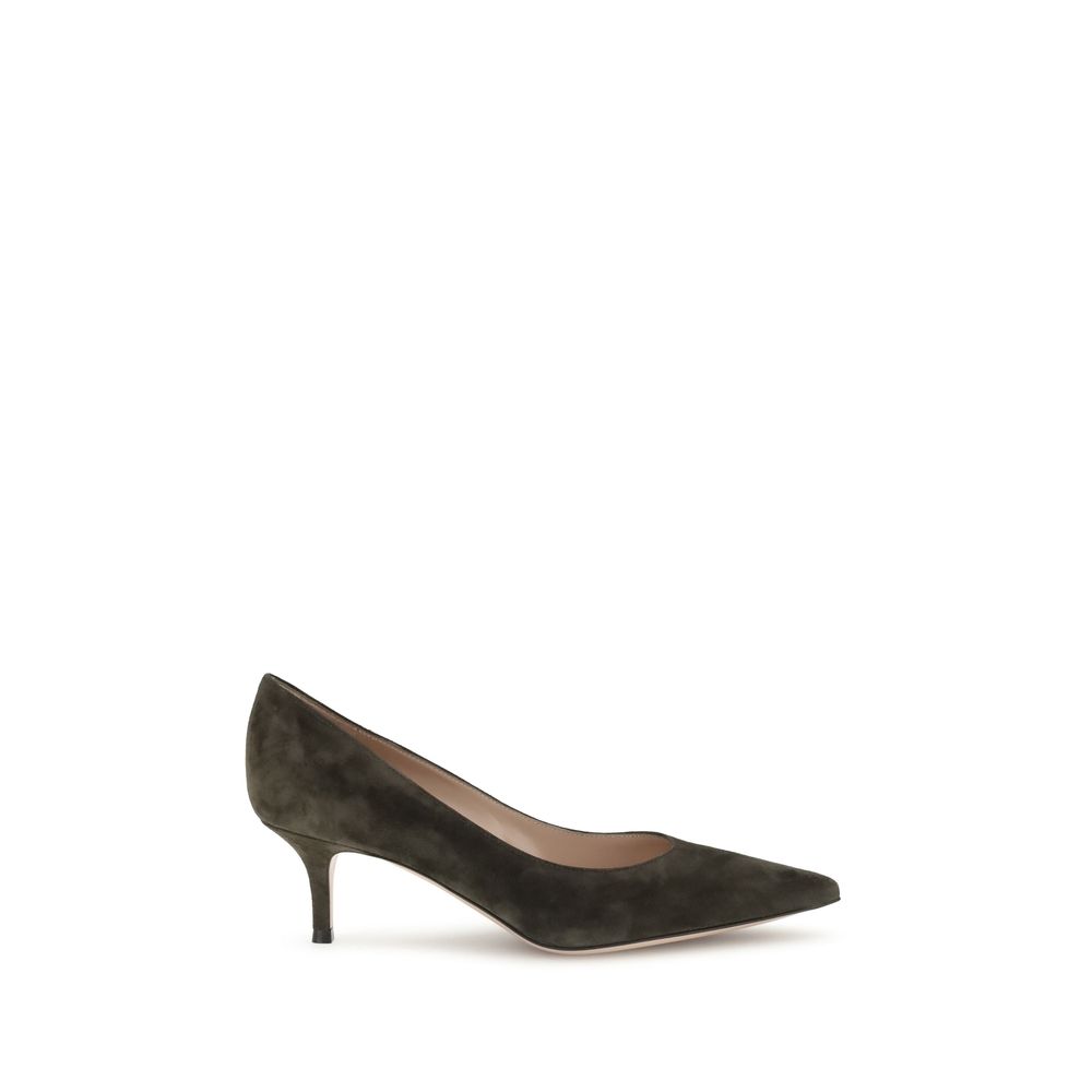 Gianvito Rossi Suede Pumps Glam Steals