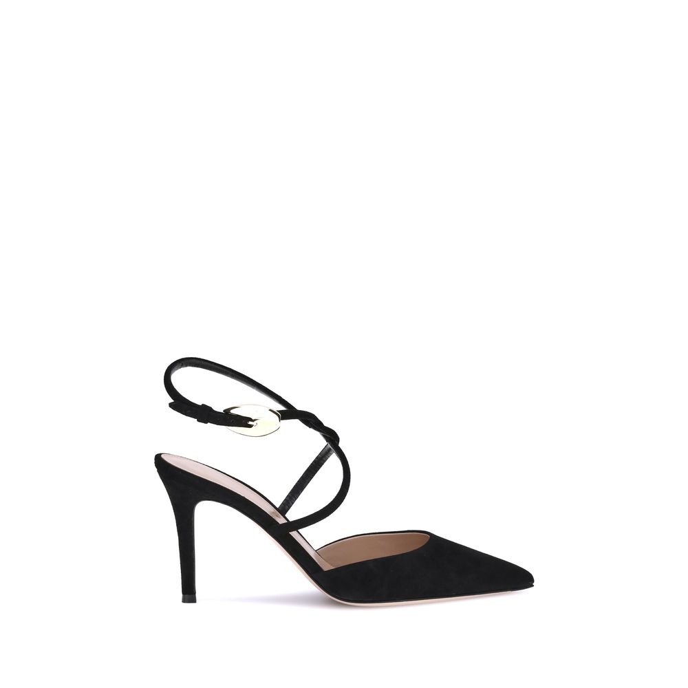 Gianvito Rossi Suede Pums Glam Steals