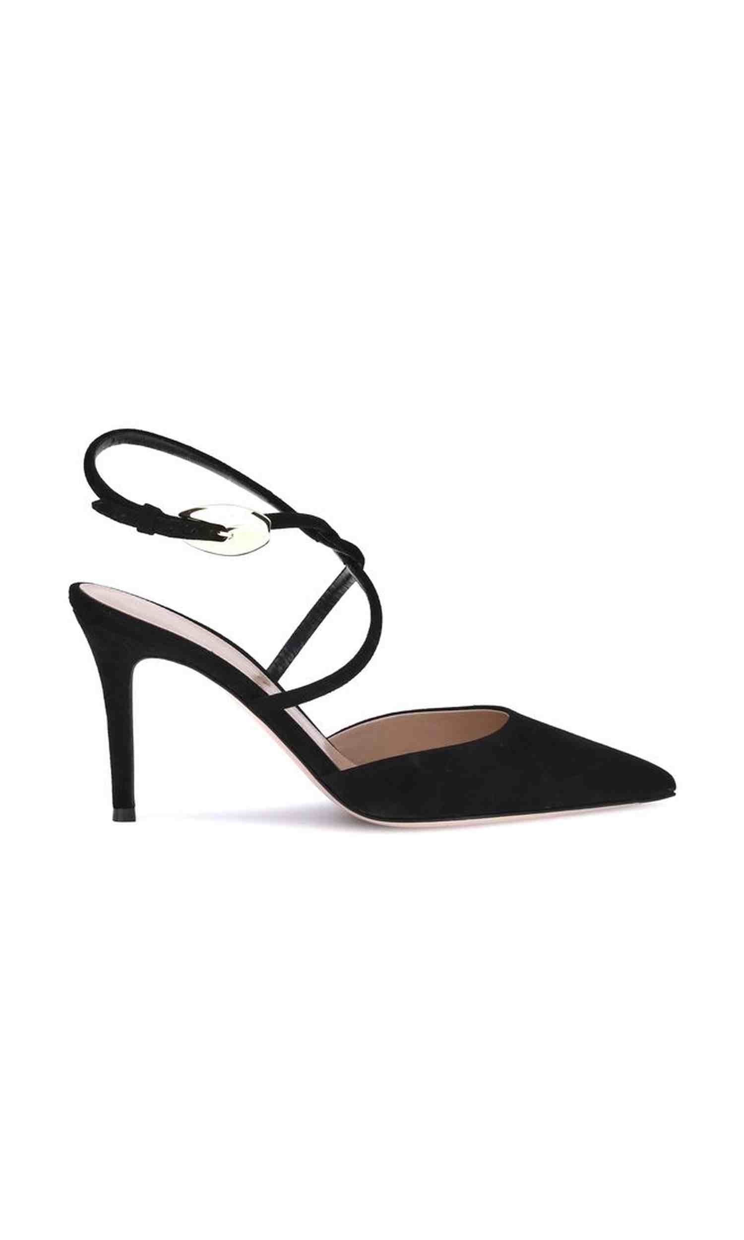 Gianvito Rossi Suede Pums Glam Steals