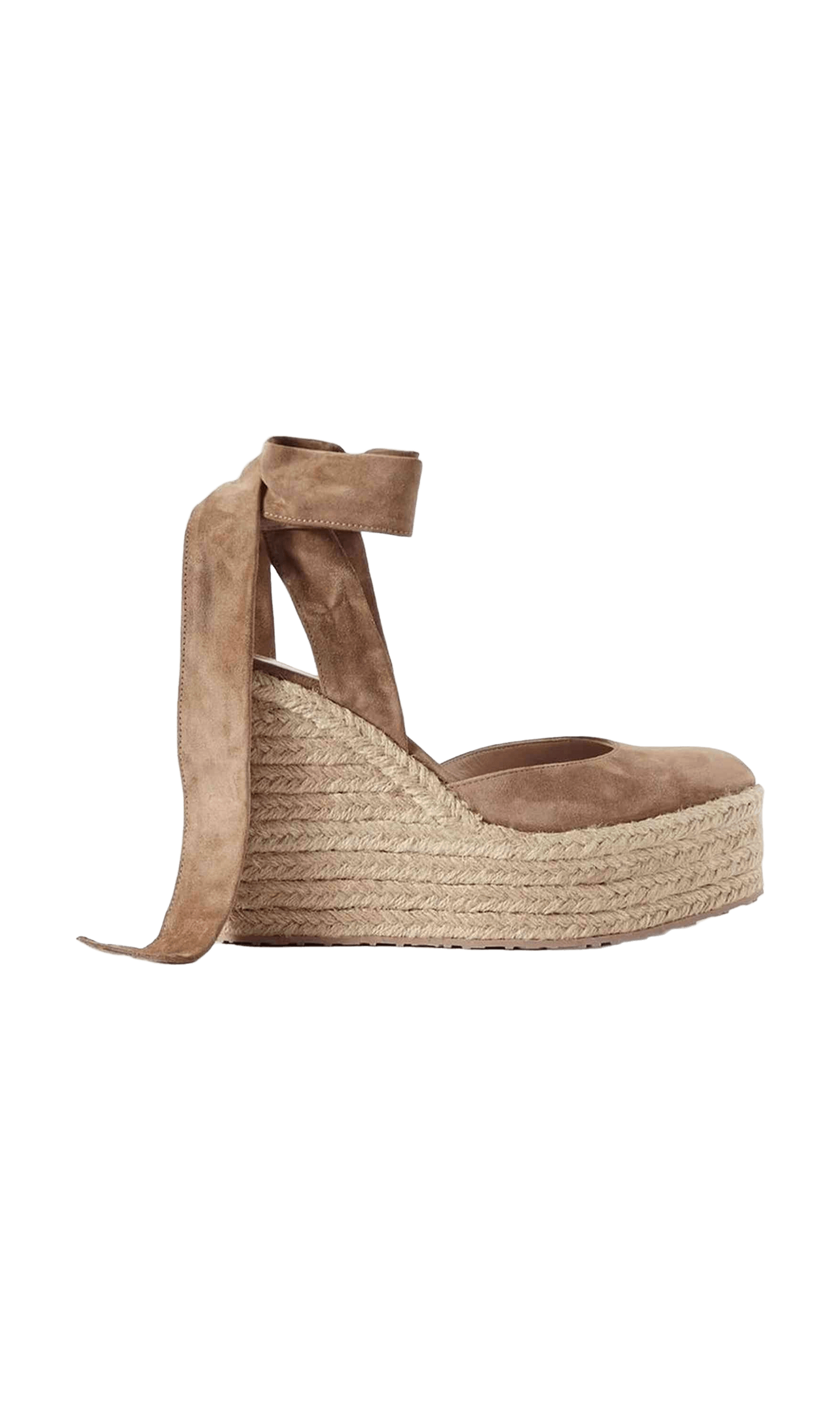 Gianvito Rossi Suede Wedge Espadrilles Glam Steals