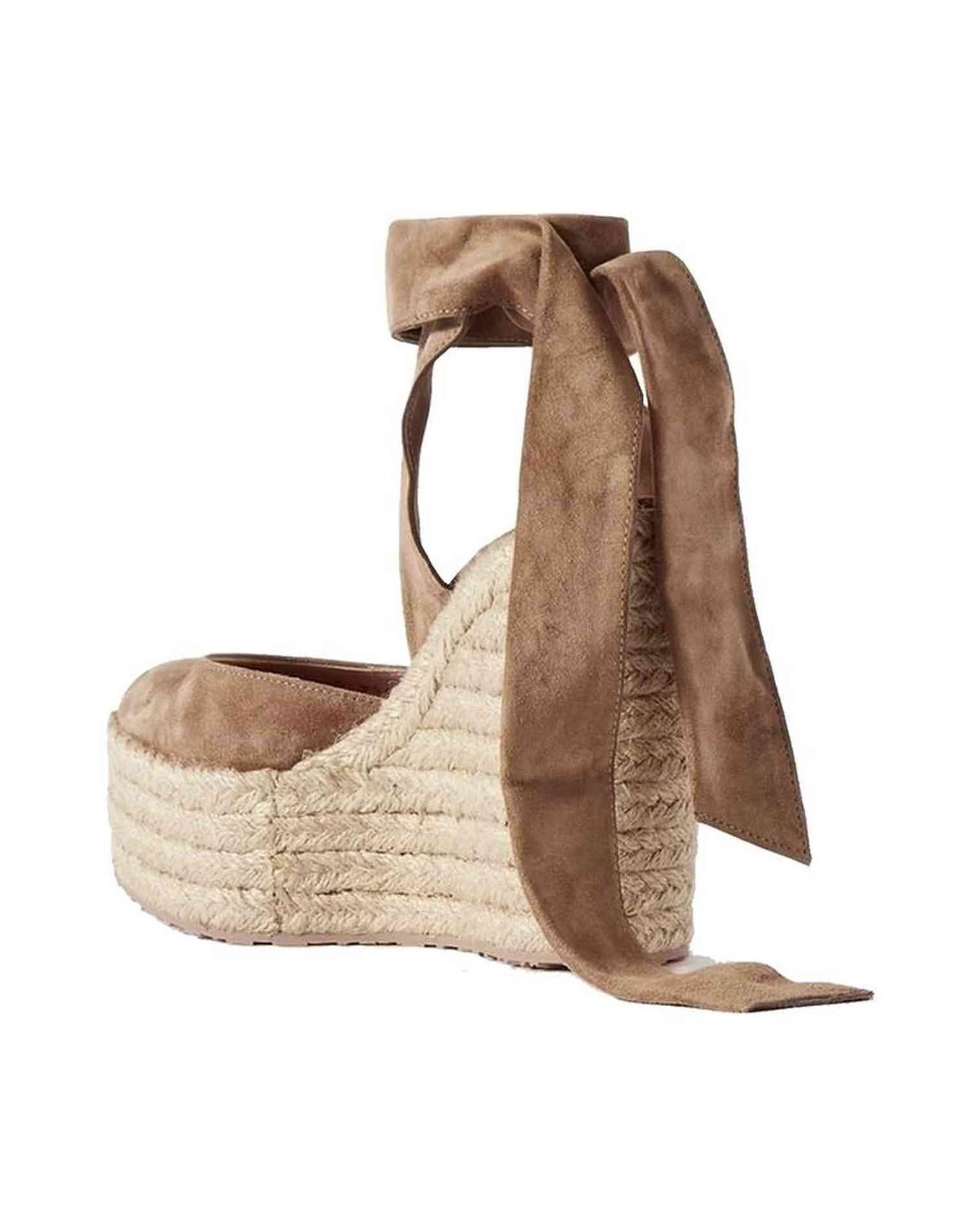 Gianvito Rossi Suede Wedge Espadrilles Glam Steals