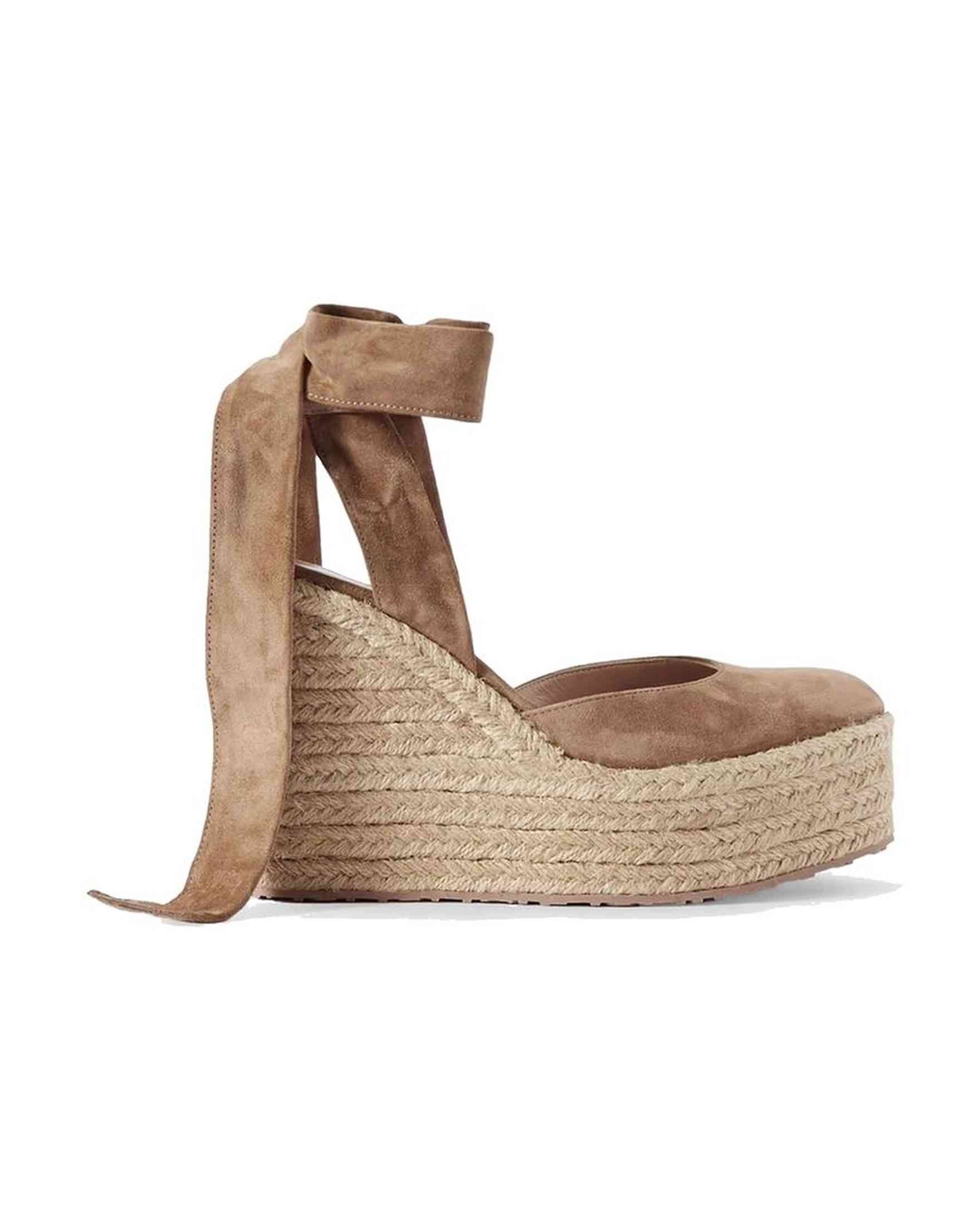 Gianvito Rossi Suede Wedge Espadrilles Glam Steals