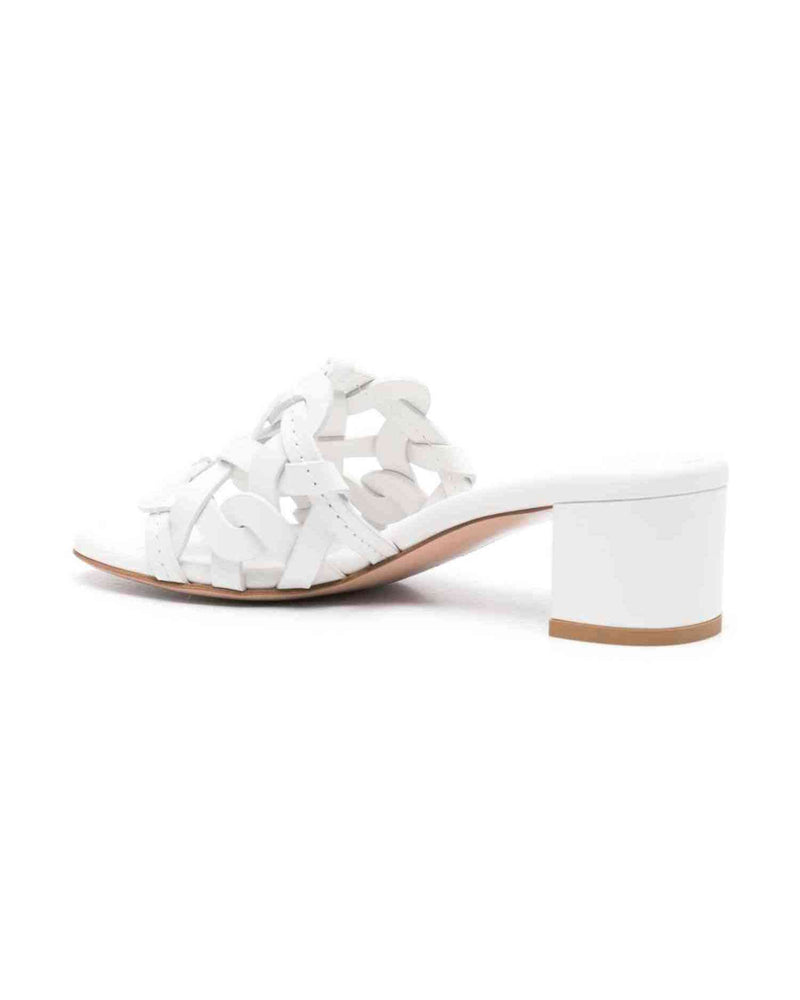 Gianvito Rossi White Sandals Glam Steals