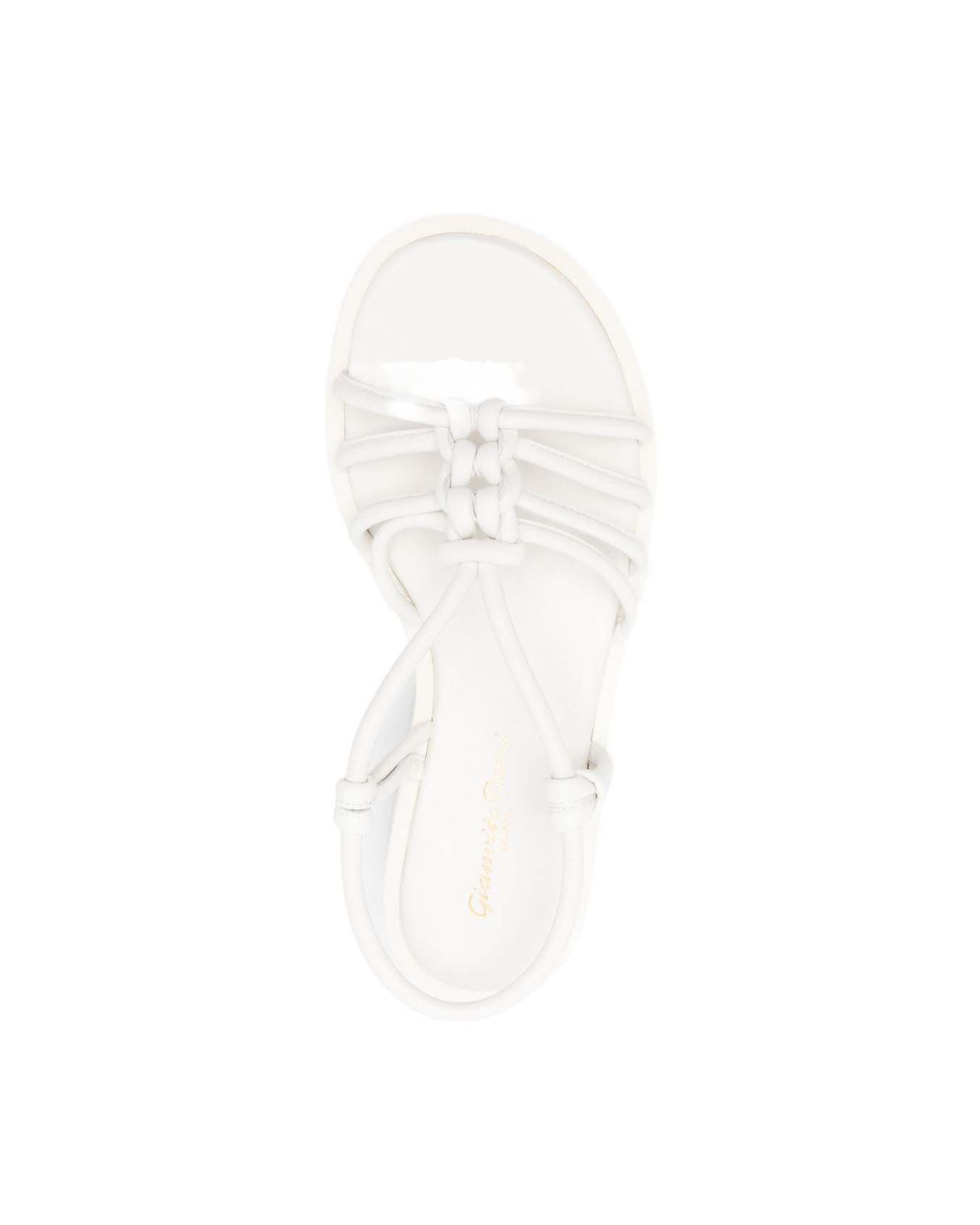Gianvito Rossi White Sandals Glam Steals