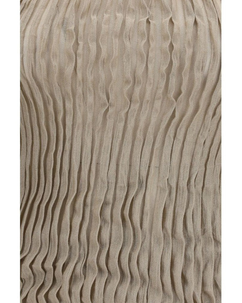 Giorgio Armani Beige Silk Tank Top Glam Steals
