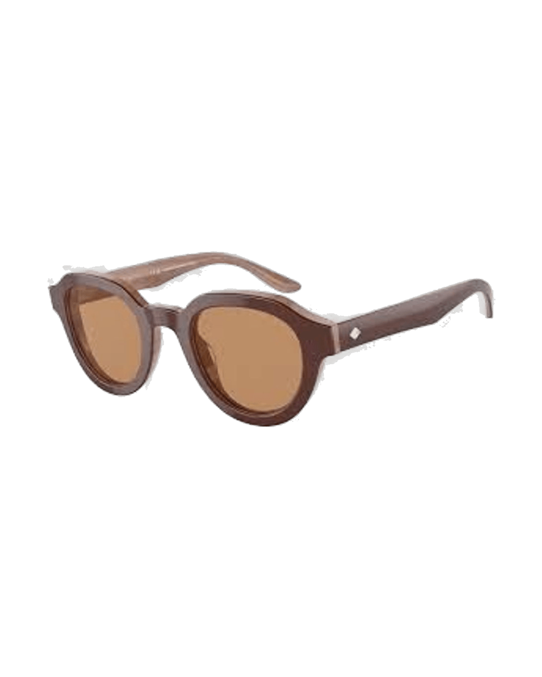 Giorgio Armani Brown Acetate Sunglasses Glam Steals