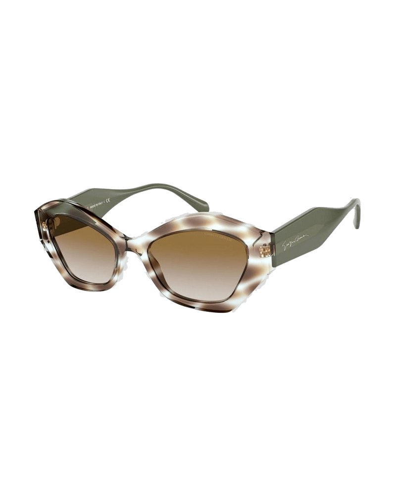 Giorgio Armani Green Acetate Sunglasses Glam Steals