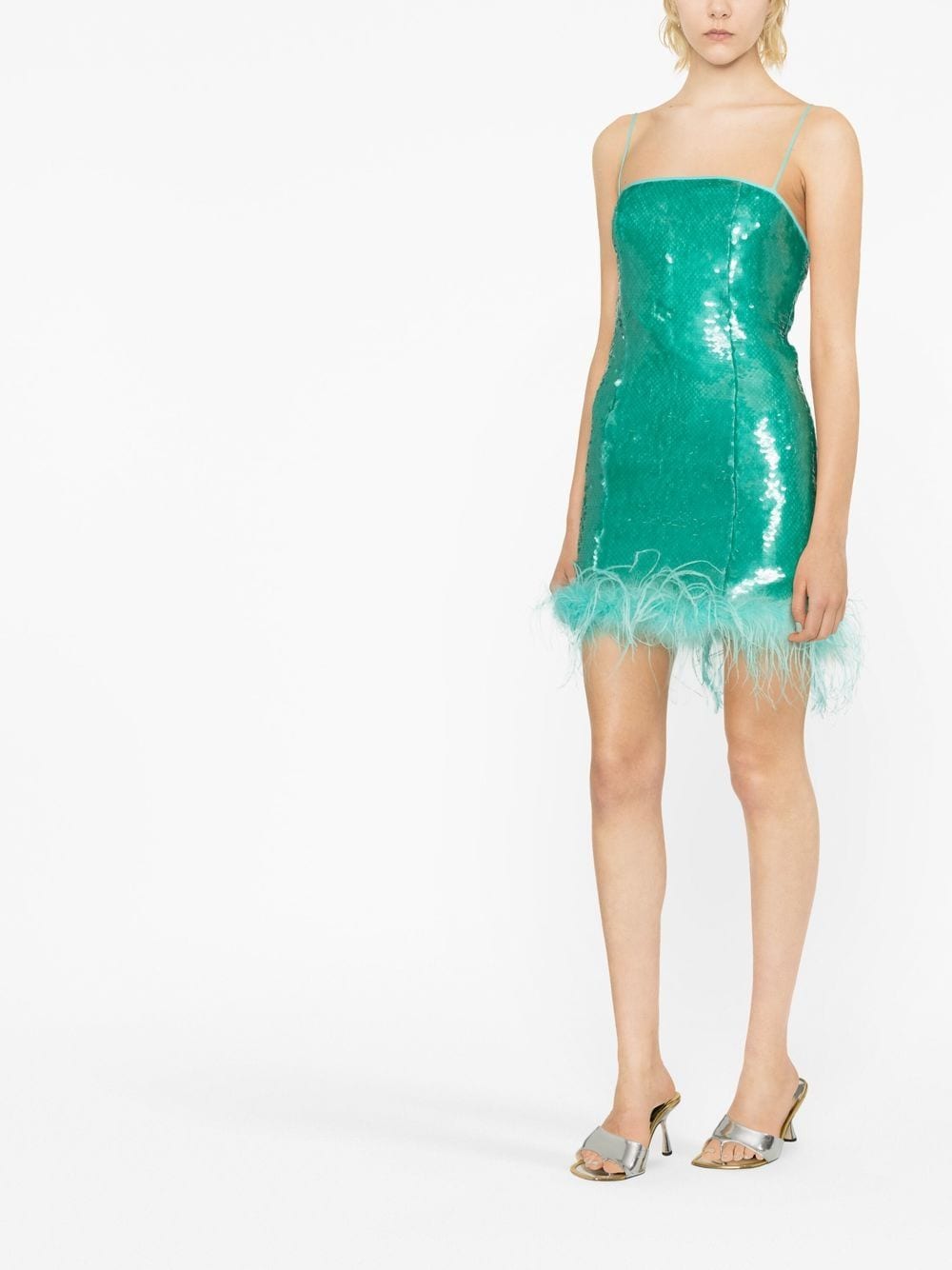 Giuseppe Di Morabito Clear Blue Dress Glam Steals