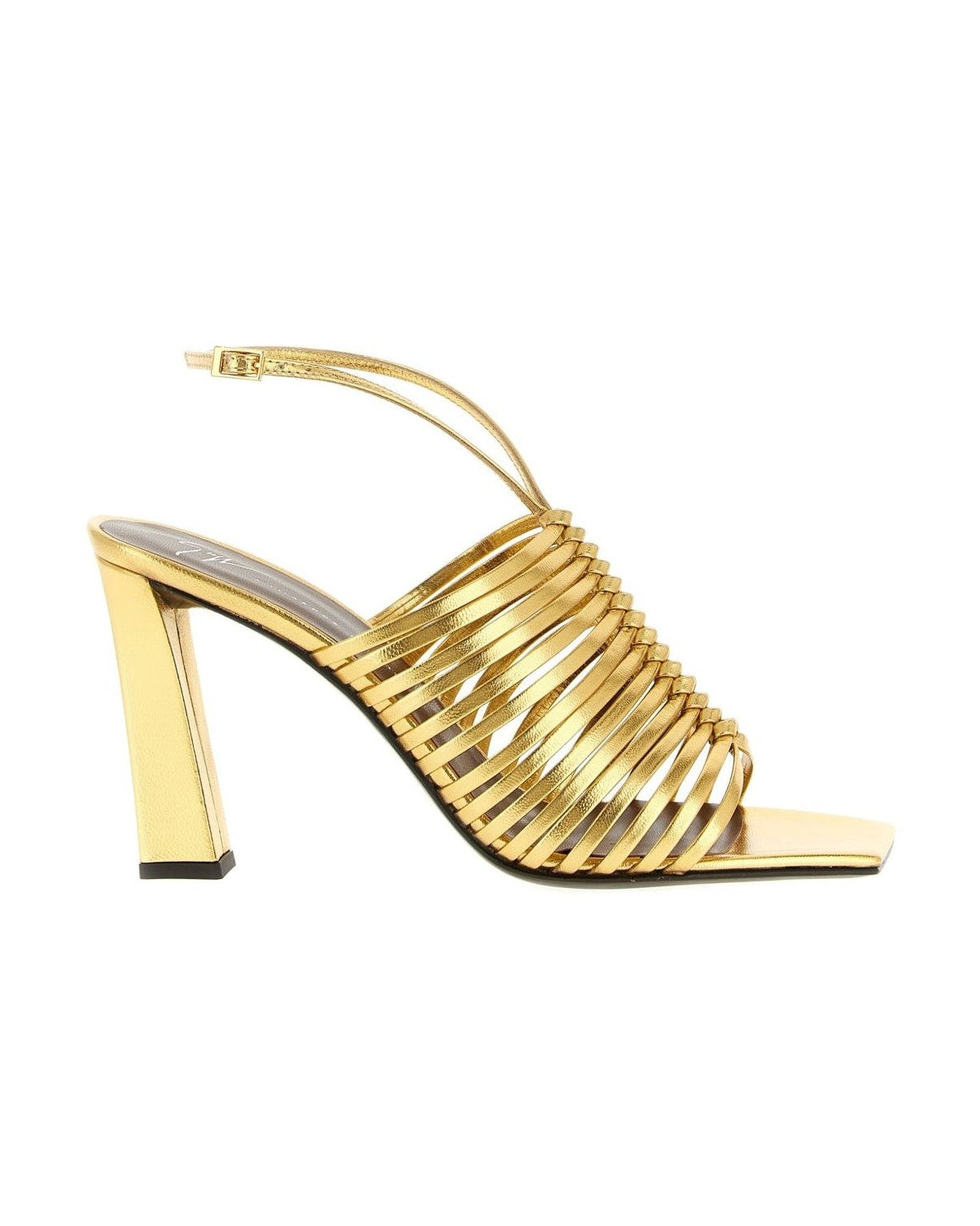 Giuseppe Zanotti Golden Sandals Heels